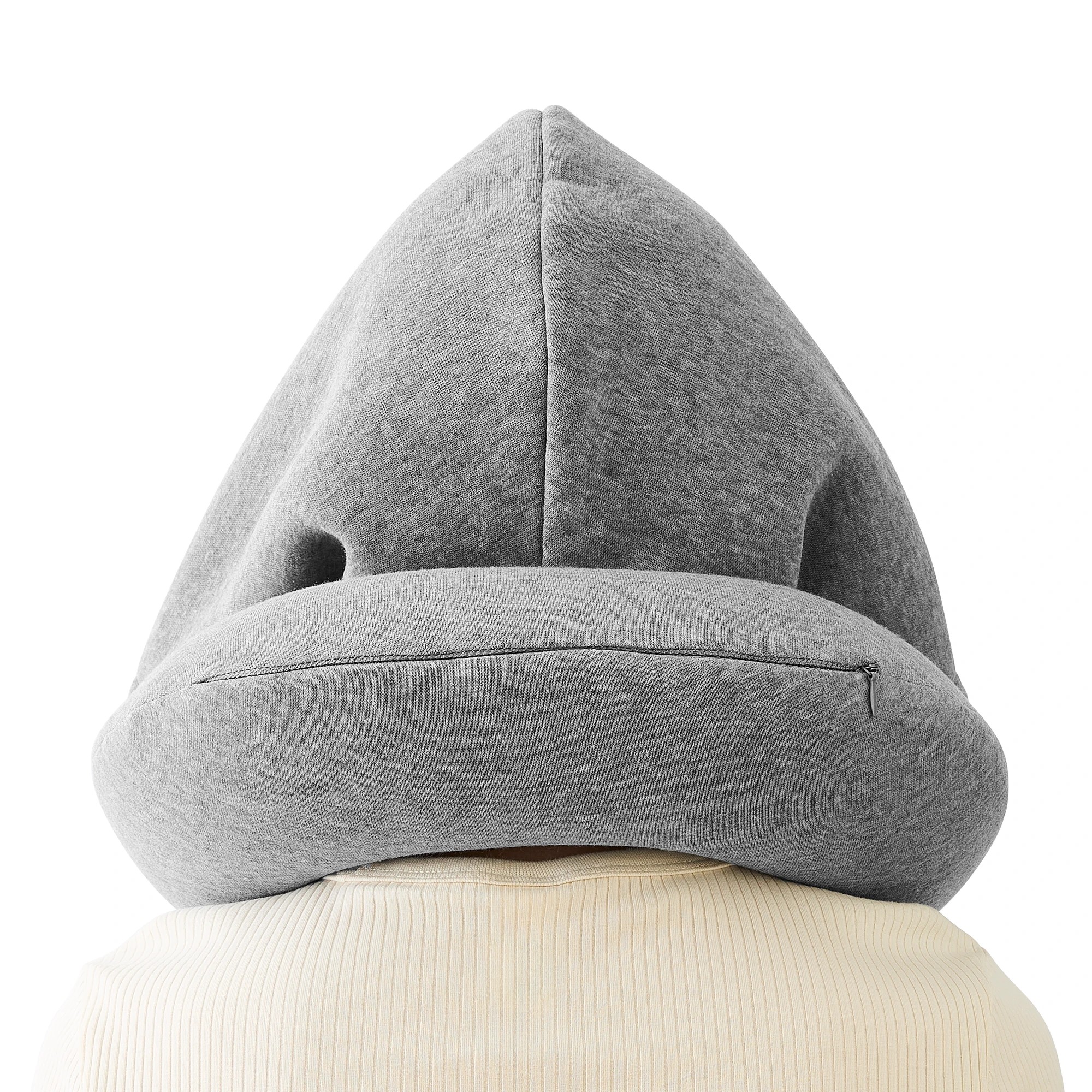 4 Memory Foam Travel Pillow with Hood, 4 of 10