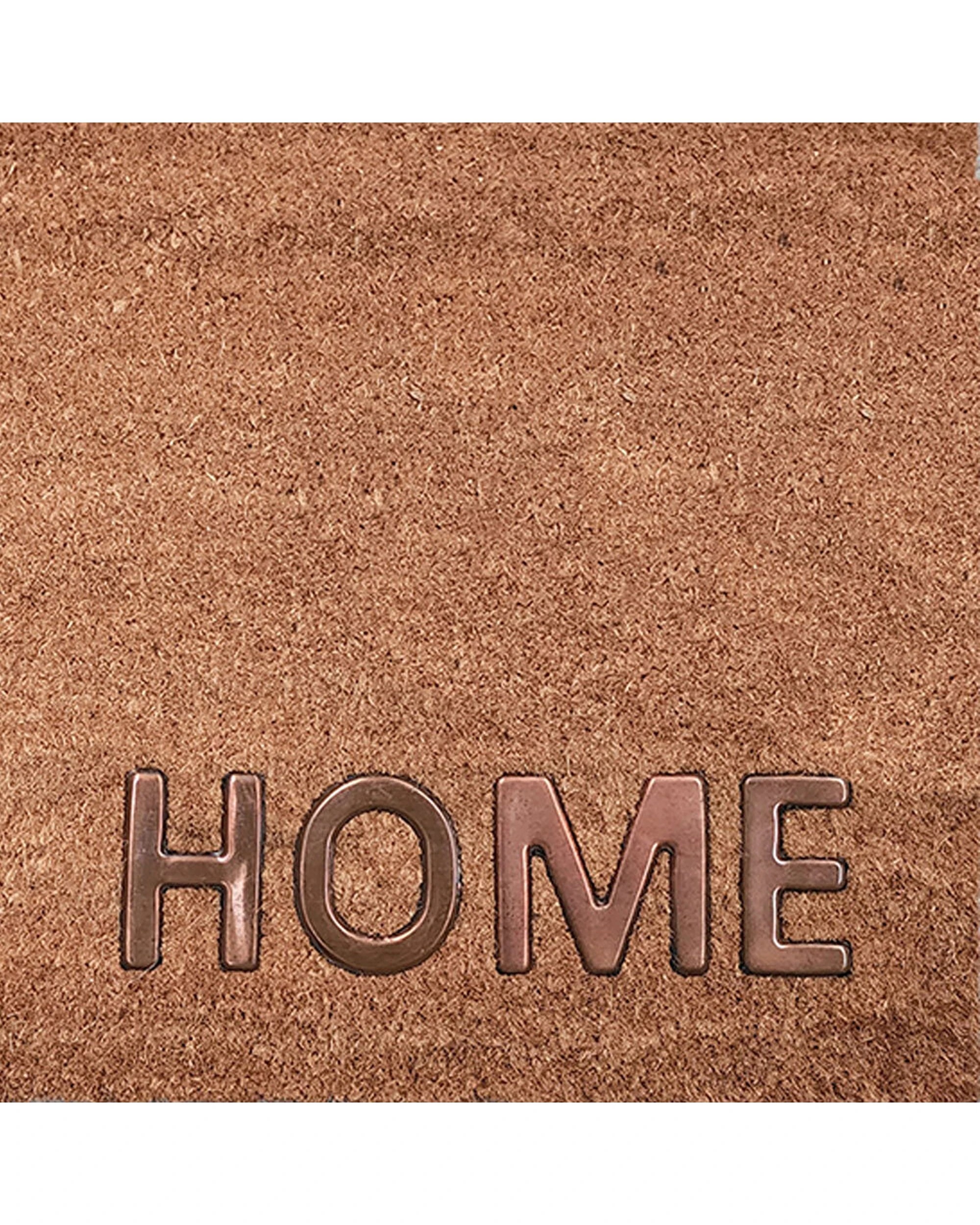 2 Solemate PVC Back Copper HOME Outdoor Doormat Slimline 45x75cm - Brown, 2 of 4