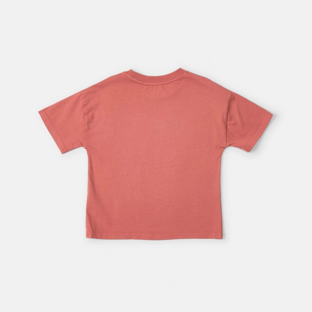 8 Oversized Washed T-shirt WASHED RED, 8 of 8