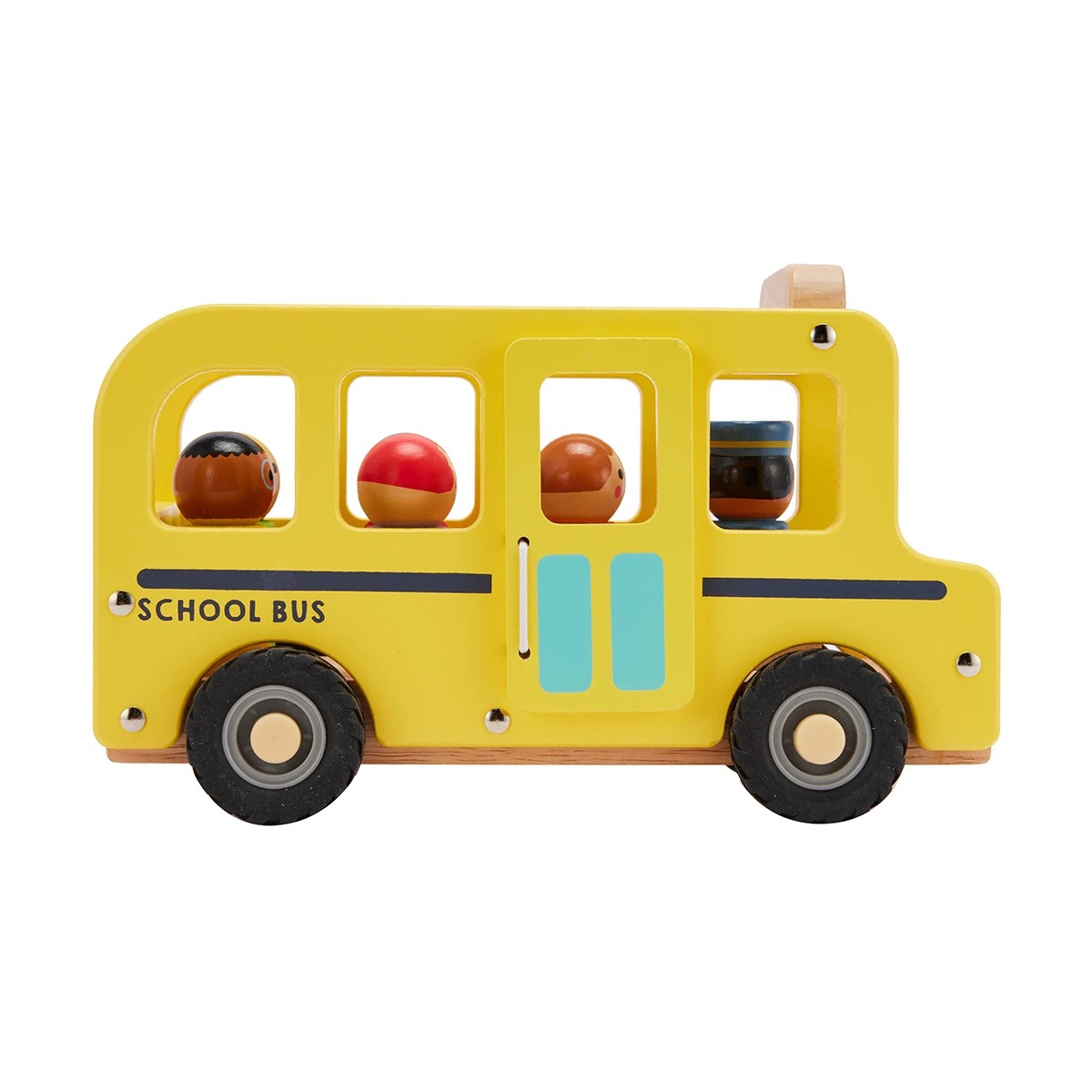 4 Wooden School Bus, 4 of 10