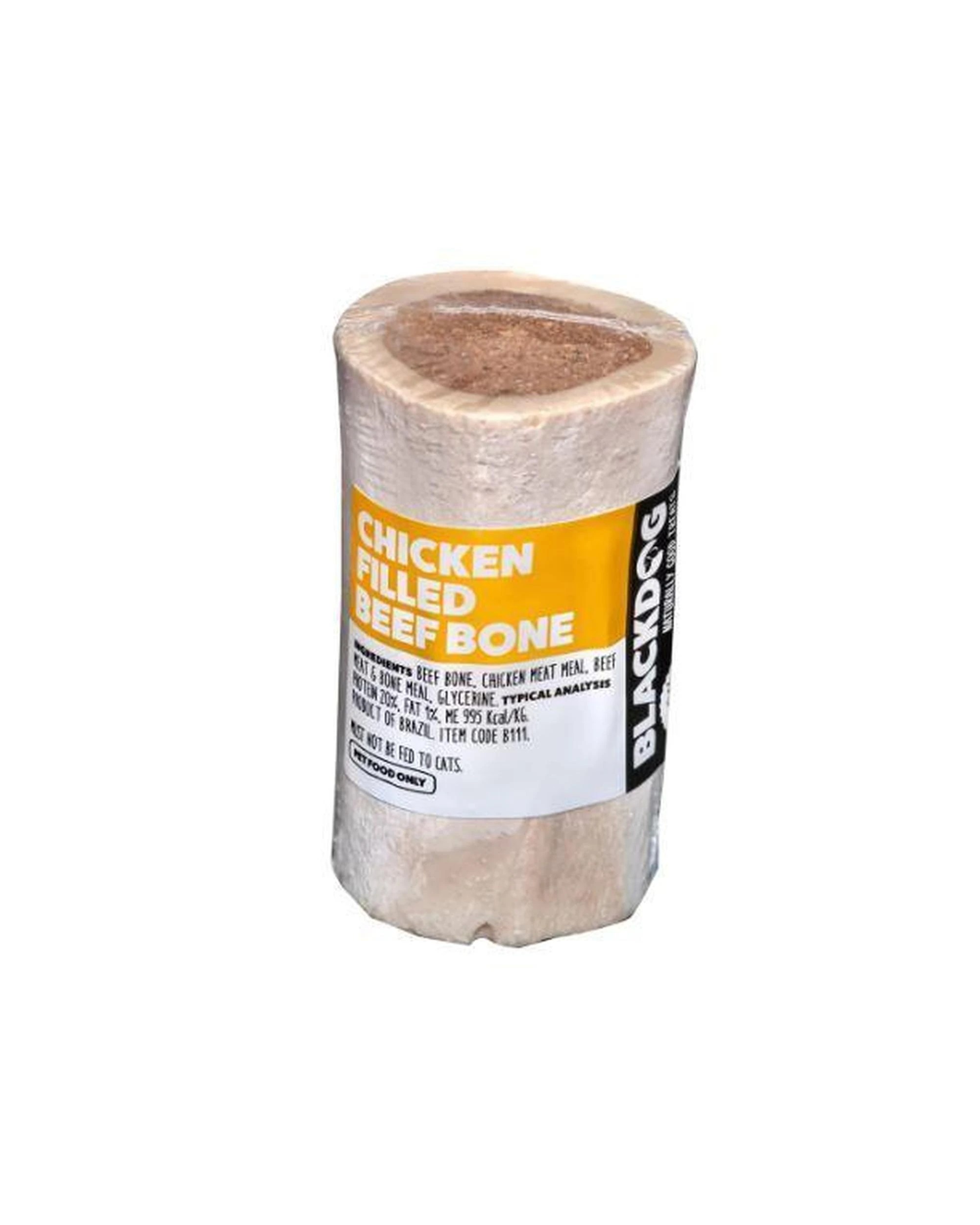 1 Blackdog Chicken Filled Beef Bone Natural Pet Dog Tasty Treat, 1 of 1