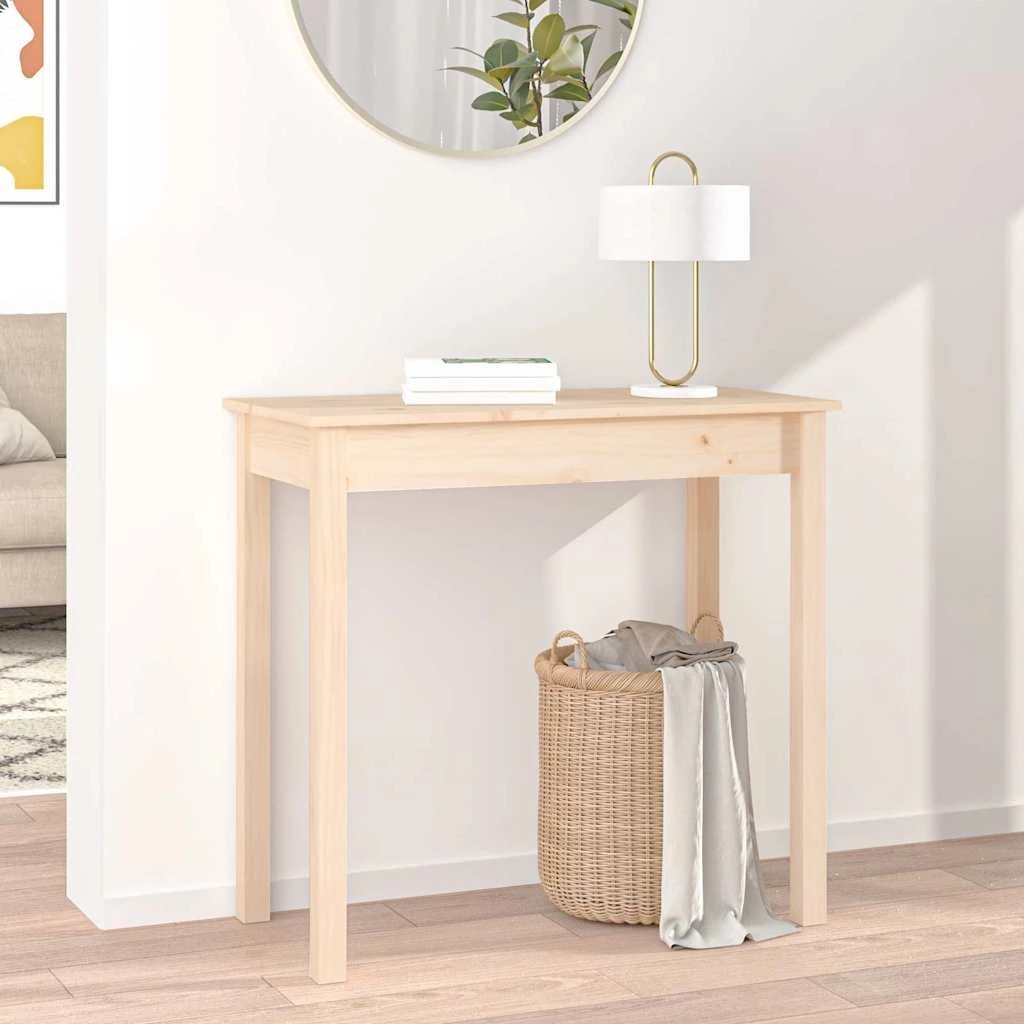 1 Vidaxl Console Table, Console Tables - Brown, 1 of 8