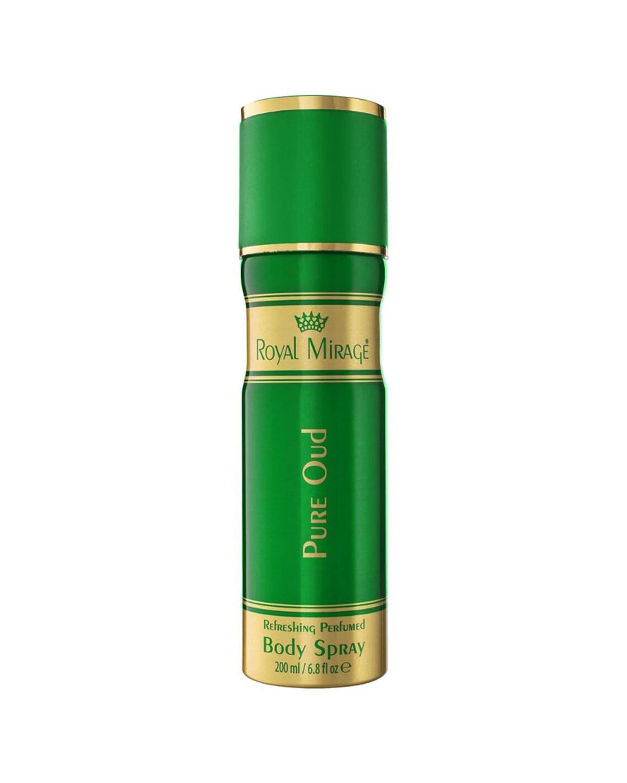 1 Royal Mirage Pure Oud Body Fragrance Spray For Women 200Ml, 1 of 1