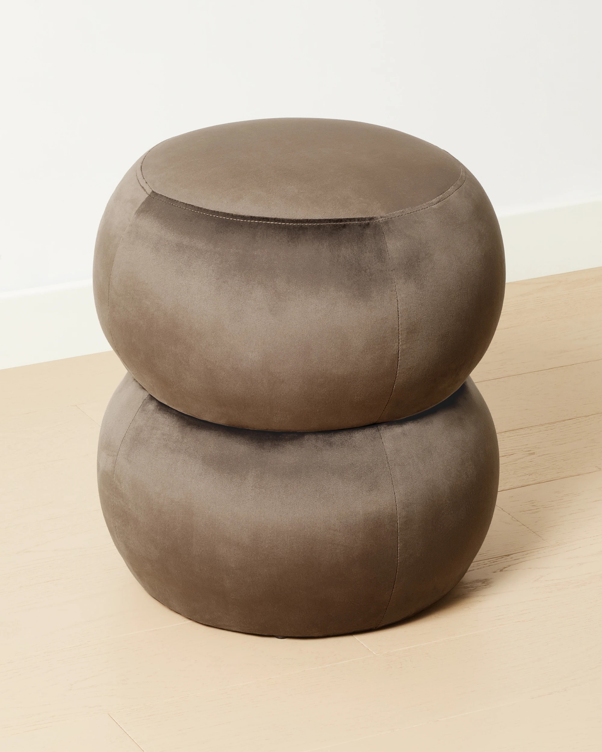 2 Aleks Velvet Ottoman, 2 of 4