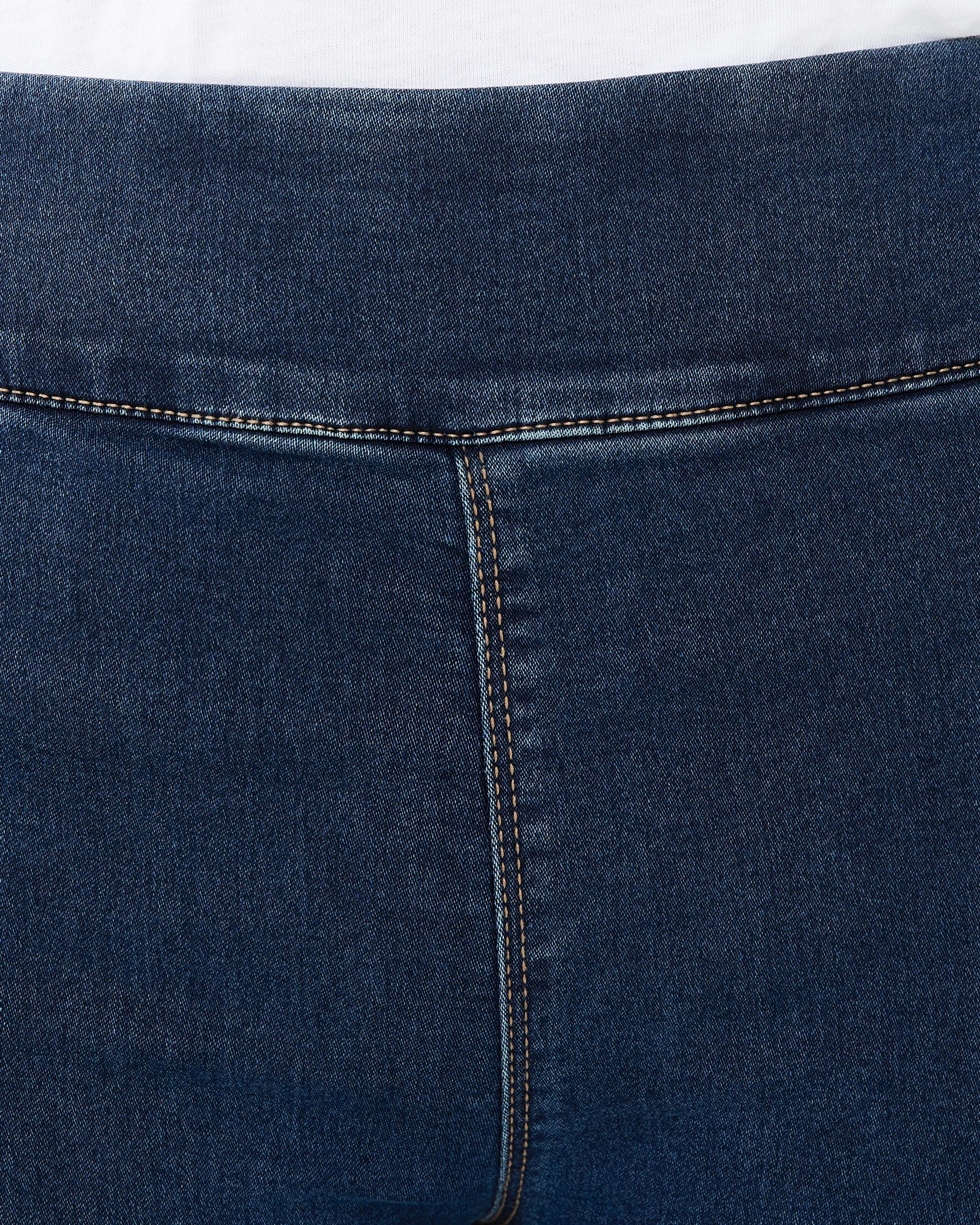 4 Flare Denim Jeggings DARK WASH, 4 of 7