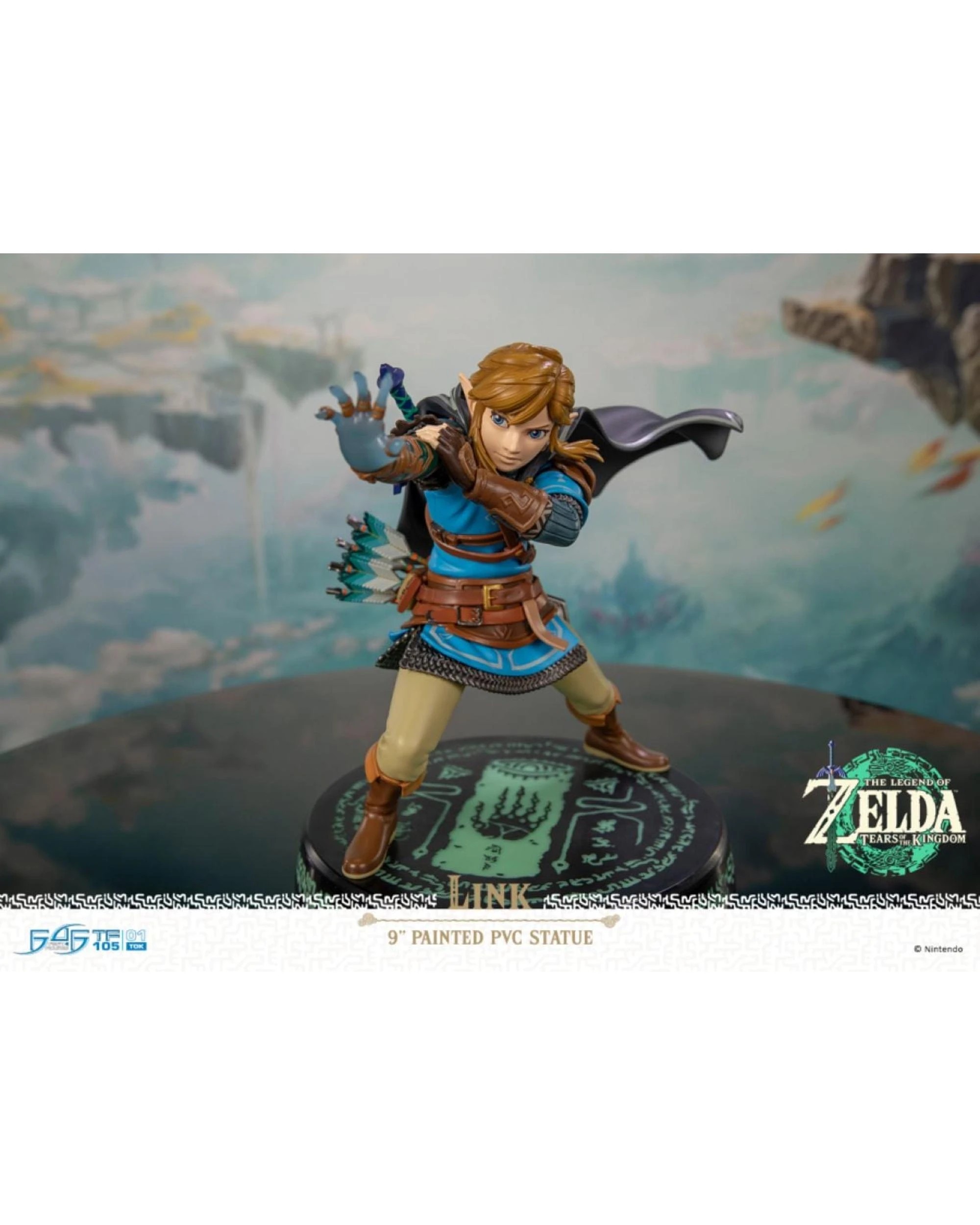7 The Legend of Zelda: Tears of the Kingdom Link PVC Statue, 7 of 8