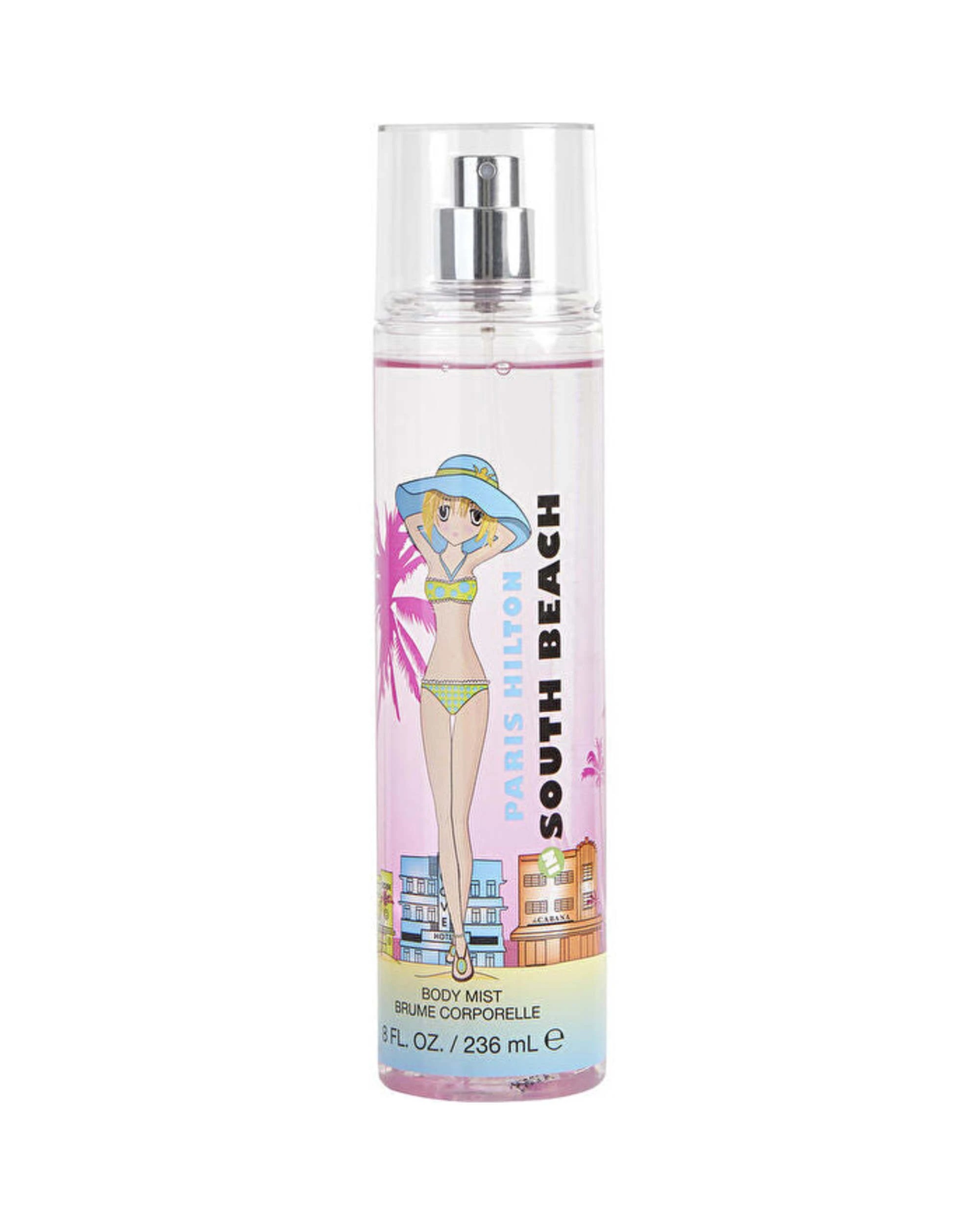 1 Paris Hilton Passport South Beach Body Mist 240ml/8oz, 1 of 1