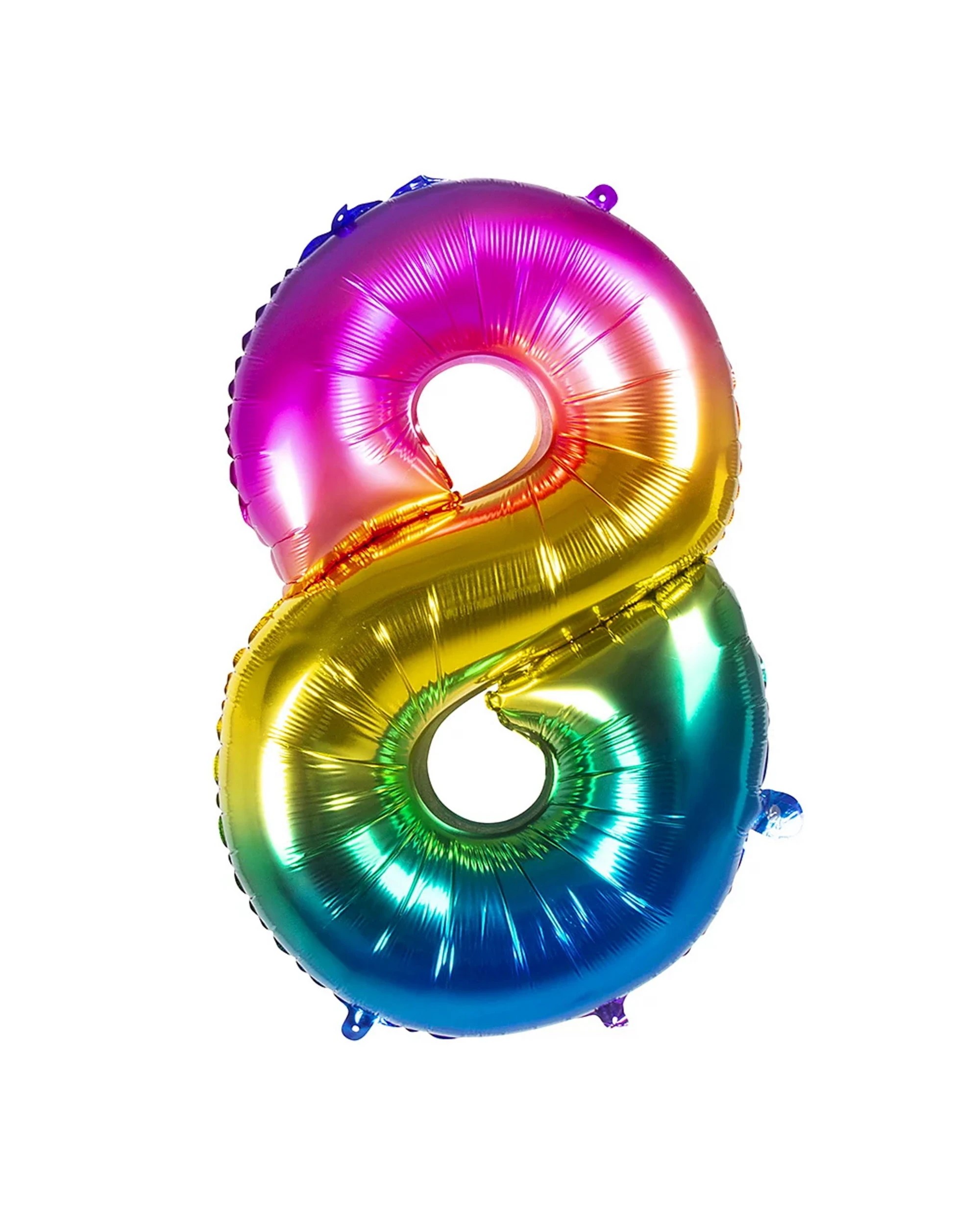 1 Party Maker Number 8 Balloon 86cm - Metallic, 1 of 1