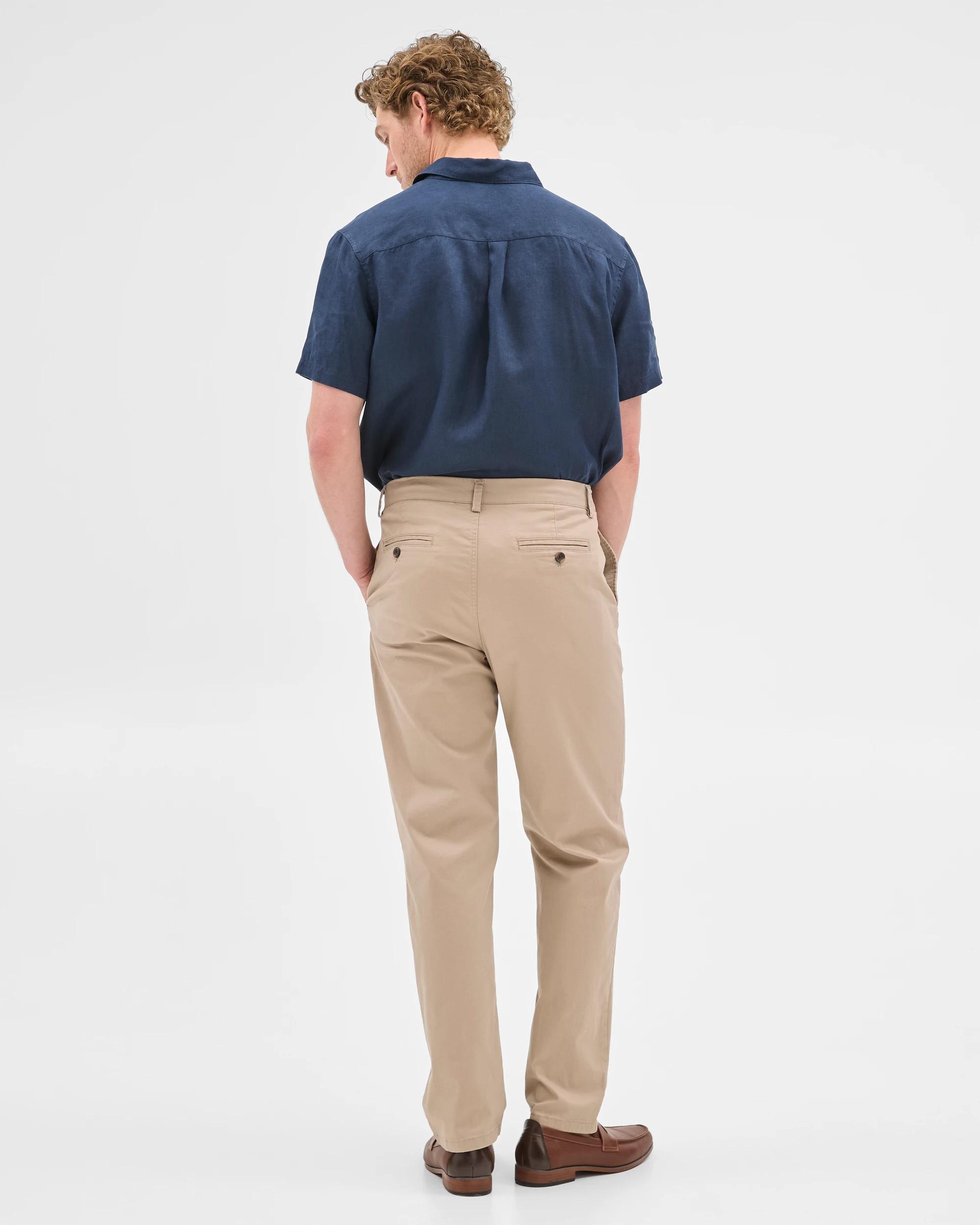 5 Target Australian Cotton Rich Relaxed Fit Chino Pants SAND, 5 of 6