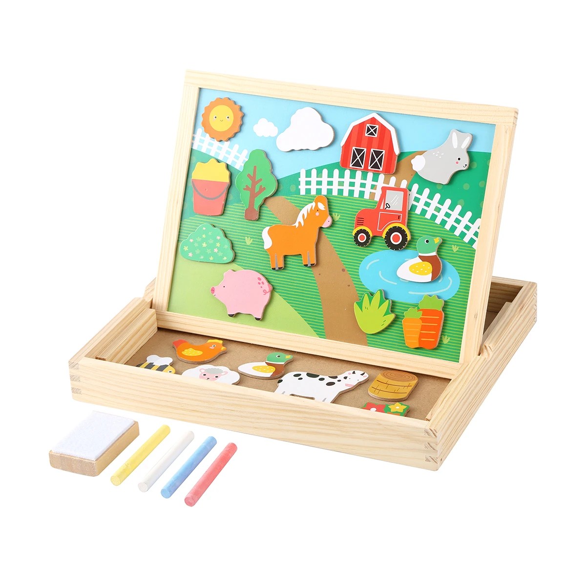 3 2-in-1 Magnetic & Blackboard Set, 3 of 7