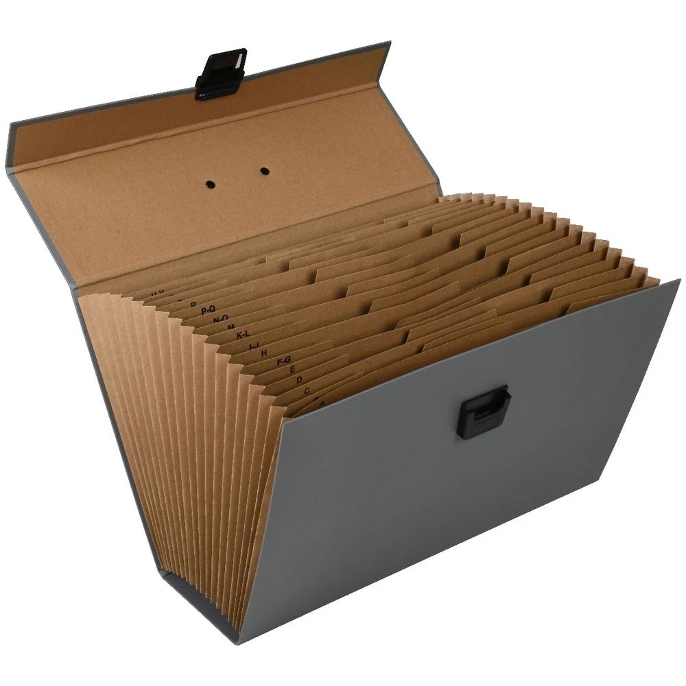 2 Keji Expanding Carry File Grey, 2 of 4