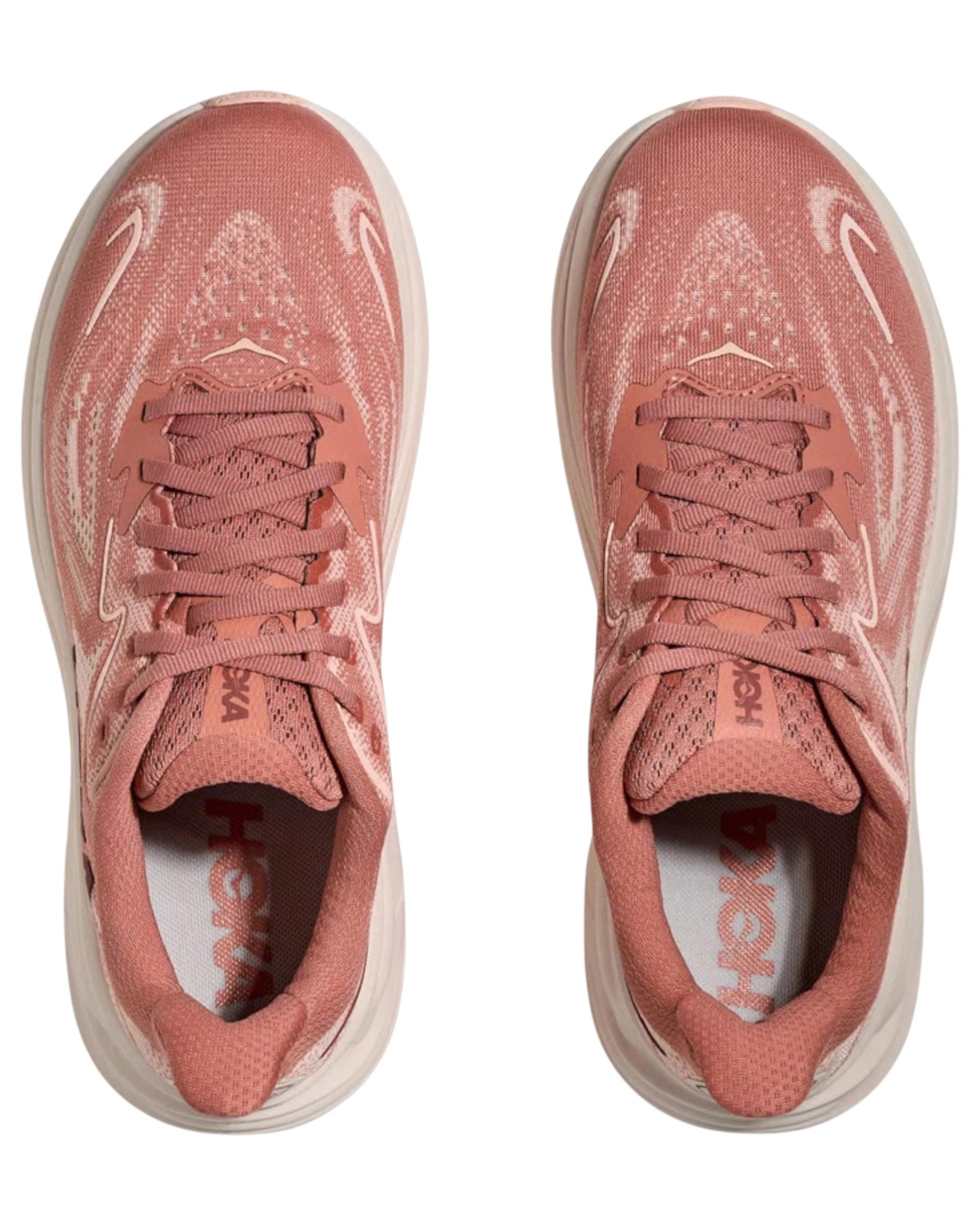 5 Hoka Womens Clifton 10 Athletic Running Shoes BLUSH ROSE, 5 of 8