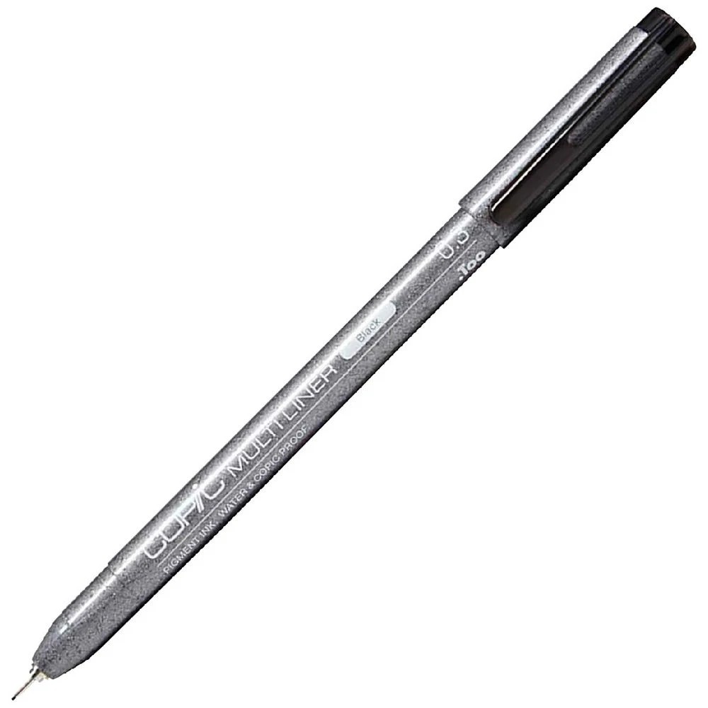 1 Copic Multiliner Marker 0.3mm Black, 1 of 2