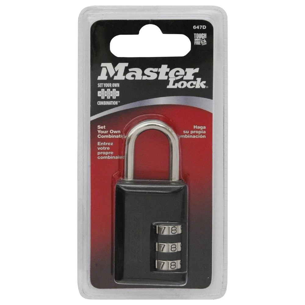 5 Master Lock 30mm Luggage Padlock, 5 of 5