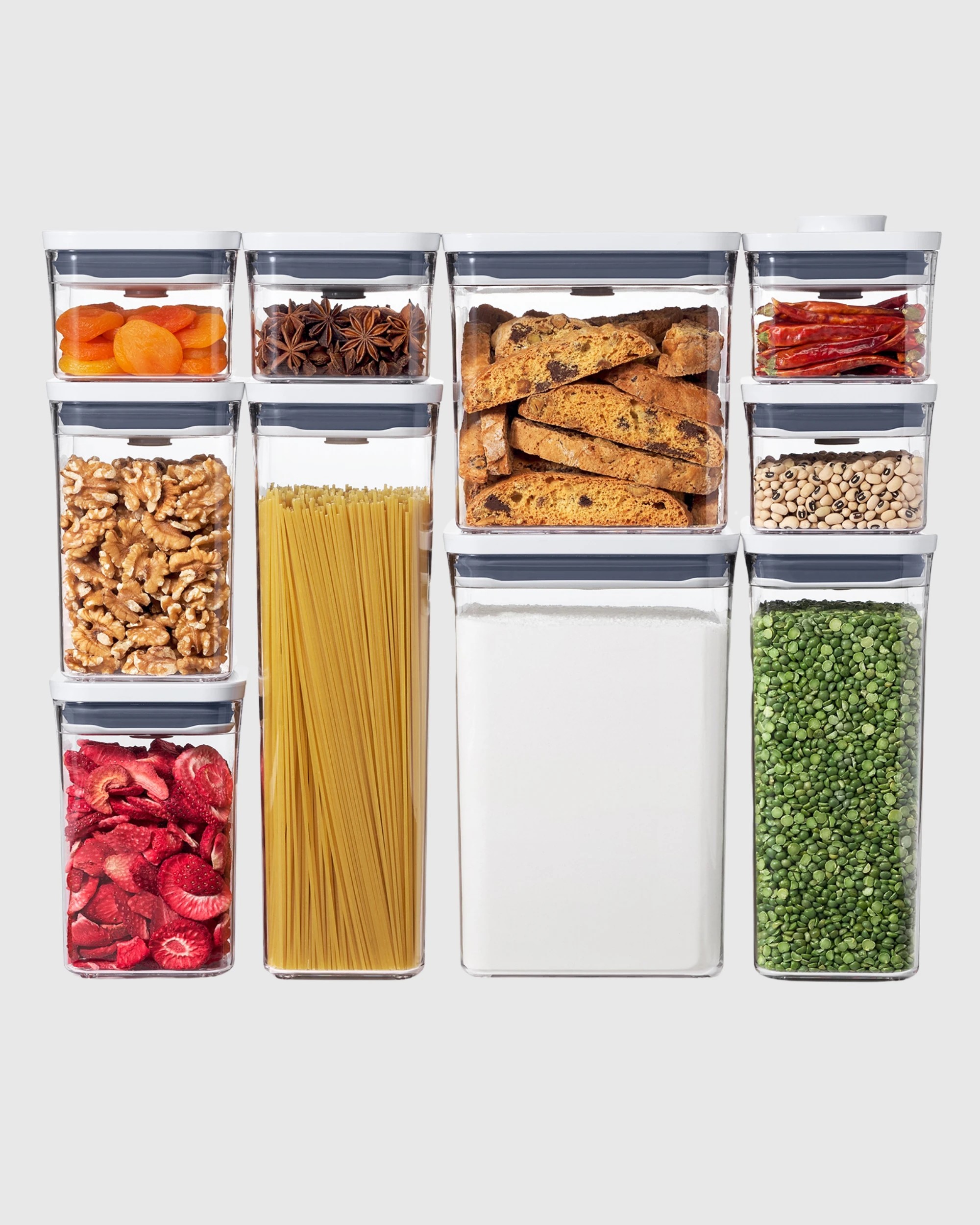 3 OXO Good Grips Pop 2.0 Container Set 10 Piece Air Tight 10pc, 3 of 4