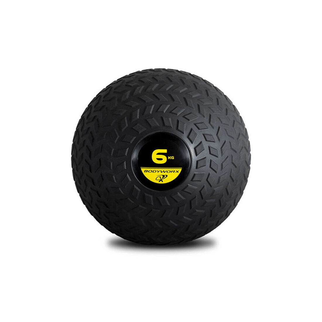 2 BODYWORX Medicine Ball 6kg Rubber Home Gym Strength Training Core Workout - Multi, 2 of 2