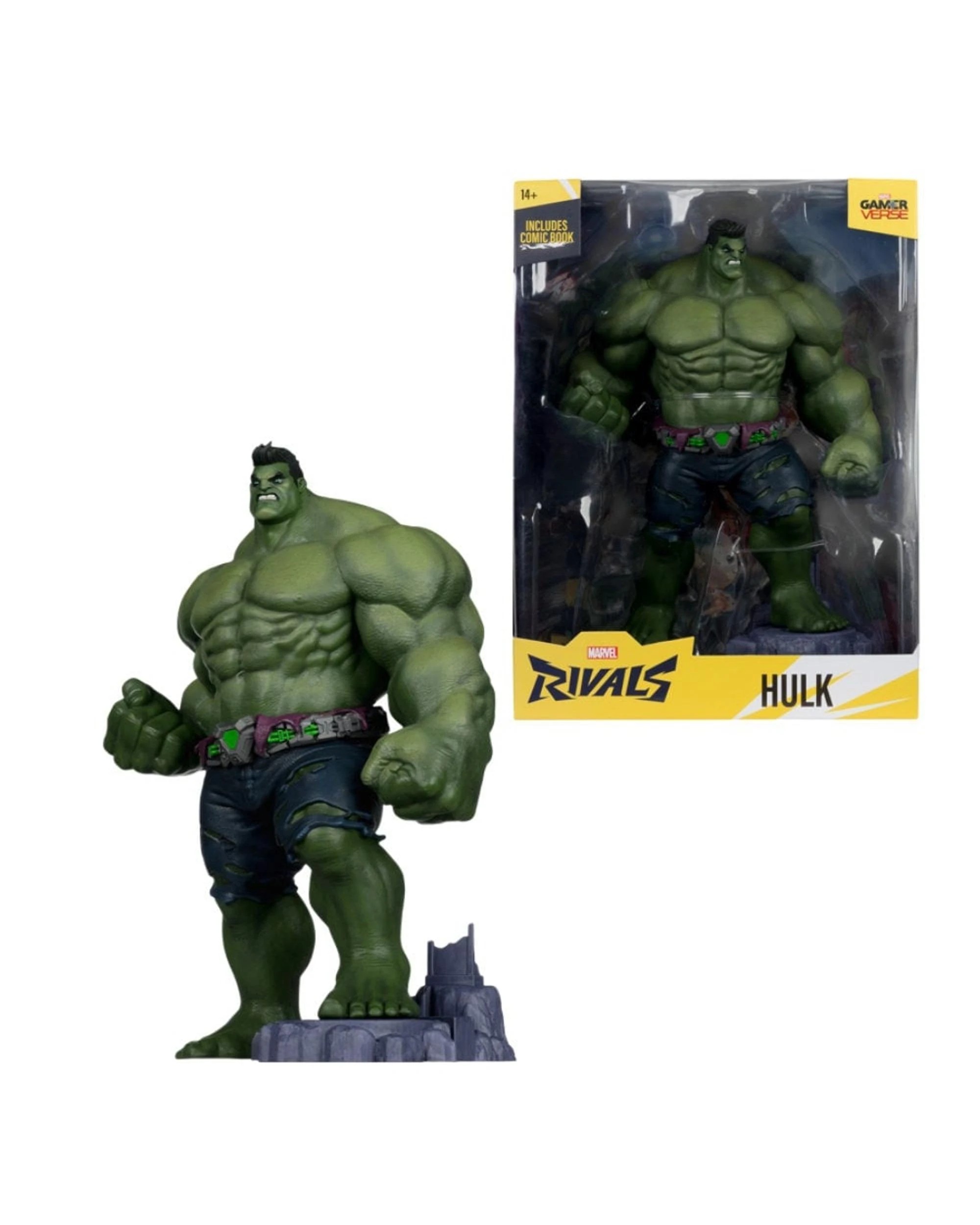 1 McFarlane Gamerverse Marvel Rivals The Hulk 1:6 Scale Figure, 1 of 8