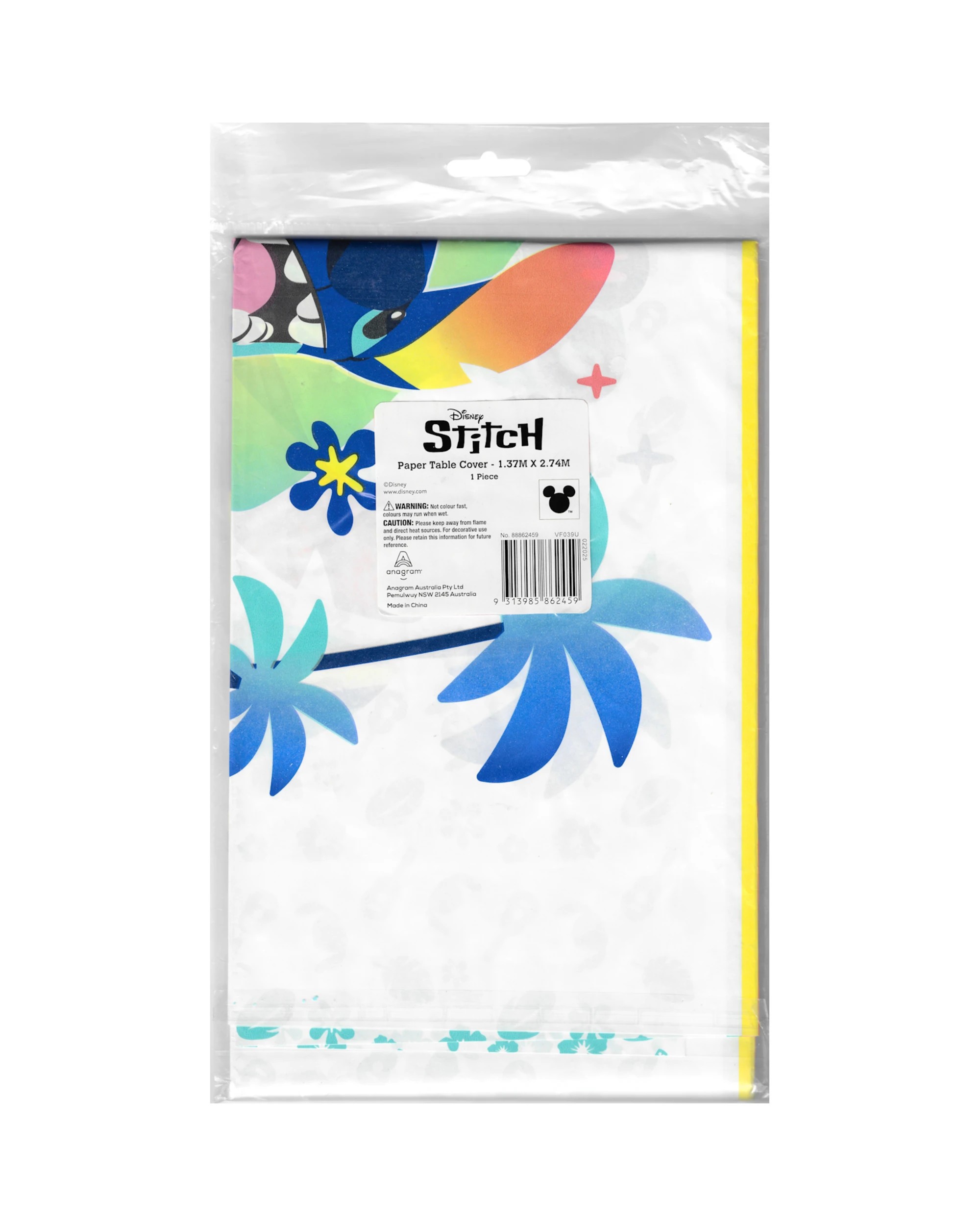3 Anagram Lilo & Stitch Paper Tablecloth - Multi, 3 of 3