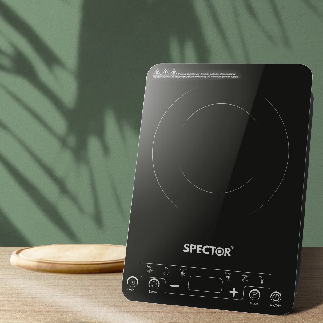 7 Spector Electric Induction Cooktop Portable Kitchen Ceramic, 7 of 7