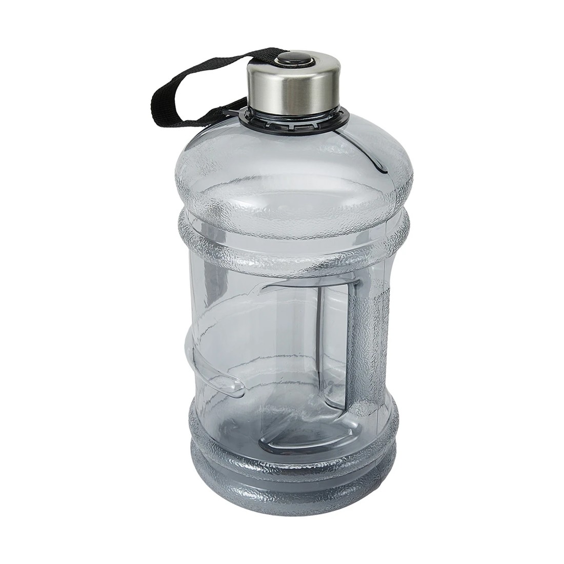 2 2L Grey Sports Drink Bottle with Handle, 2 of 5