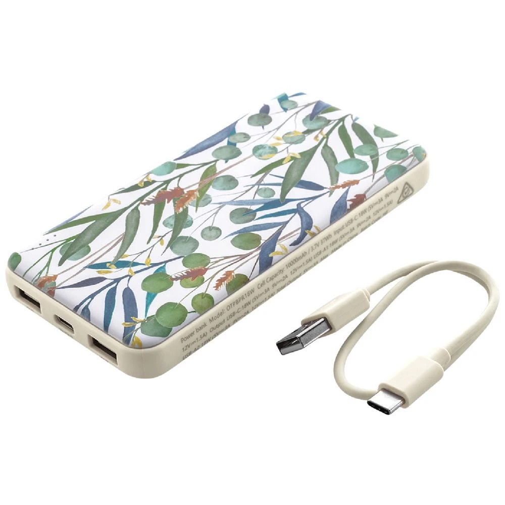 4 Otto Powerbank 18W Leaf Print, 4 of 4