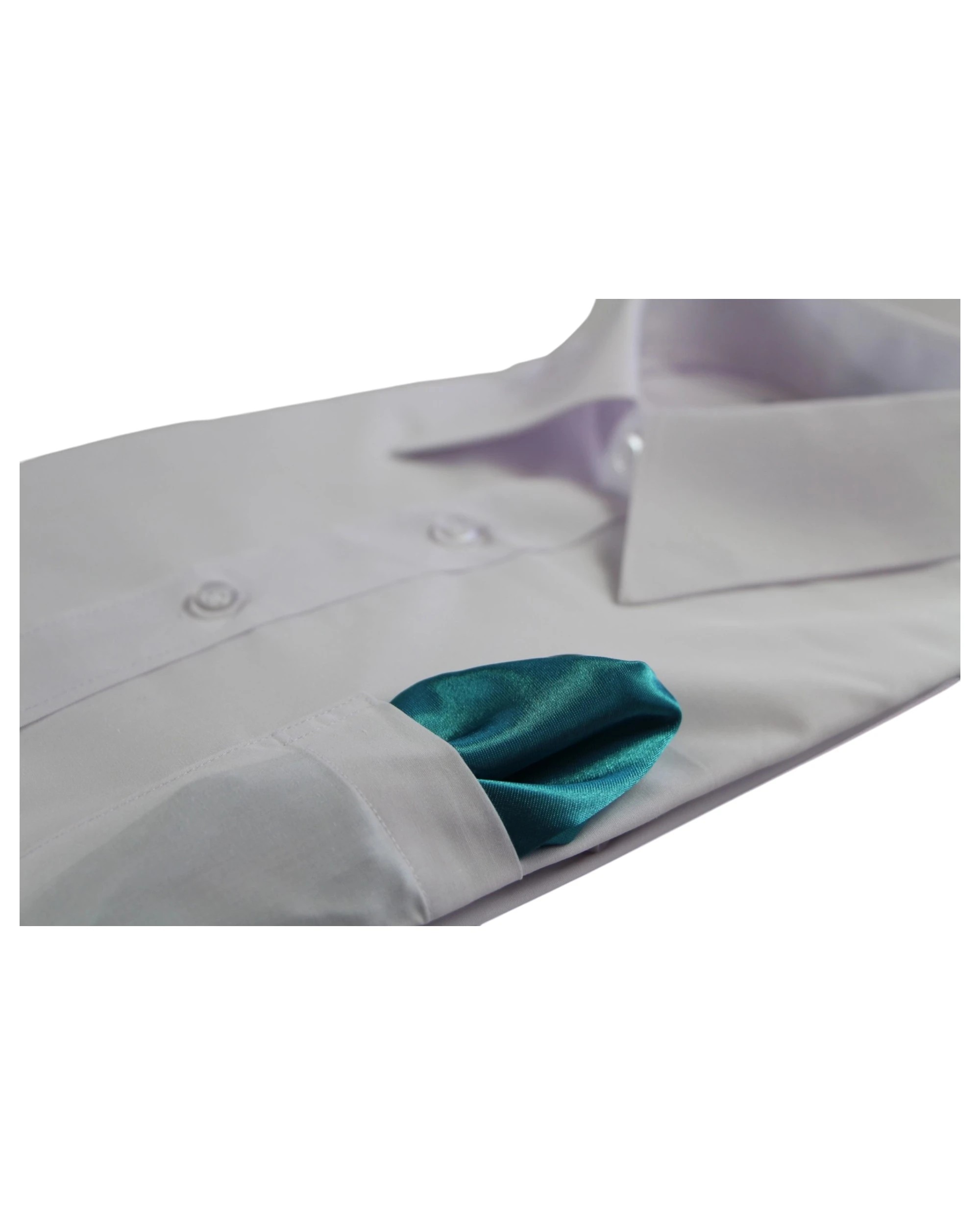 3 Zasel Mens Pocket Square - Blue, 3 of 3