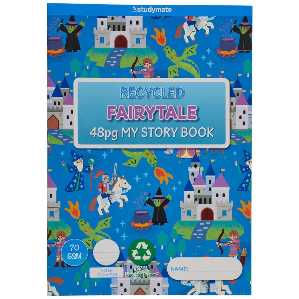 3 Studymate A4 12mm My Story Book 48 Page Recycled, 3 of 3