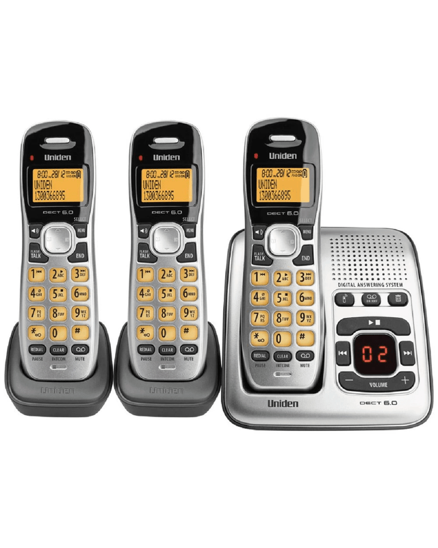 Uniden Cordless Phone Plus 2 Handsets 17