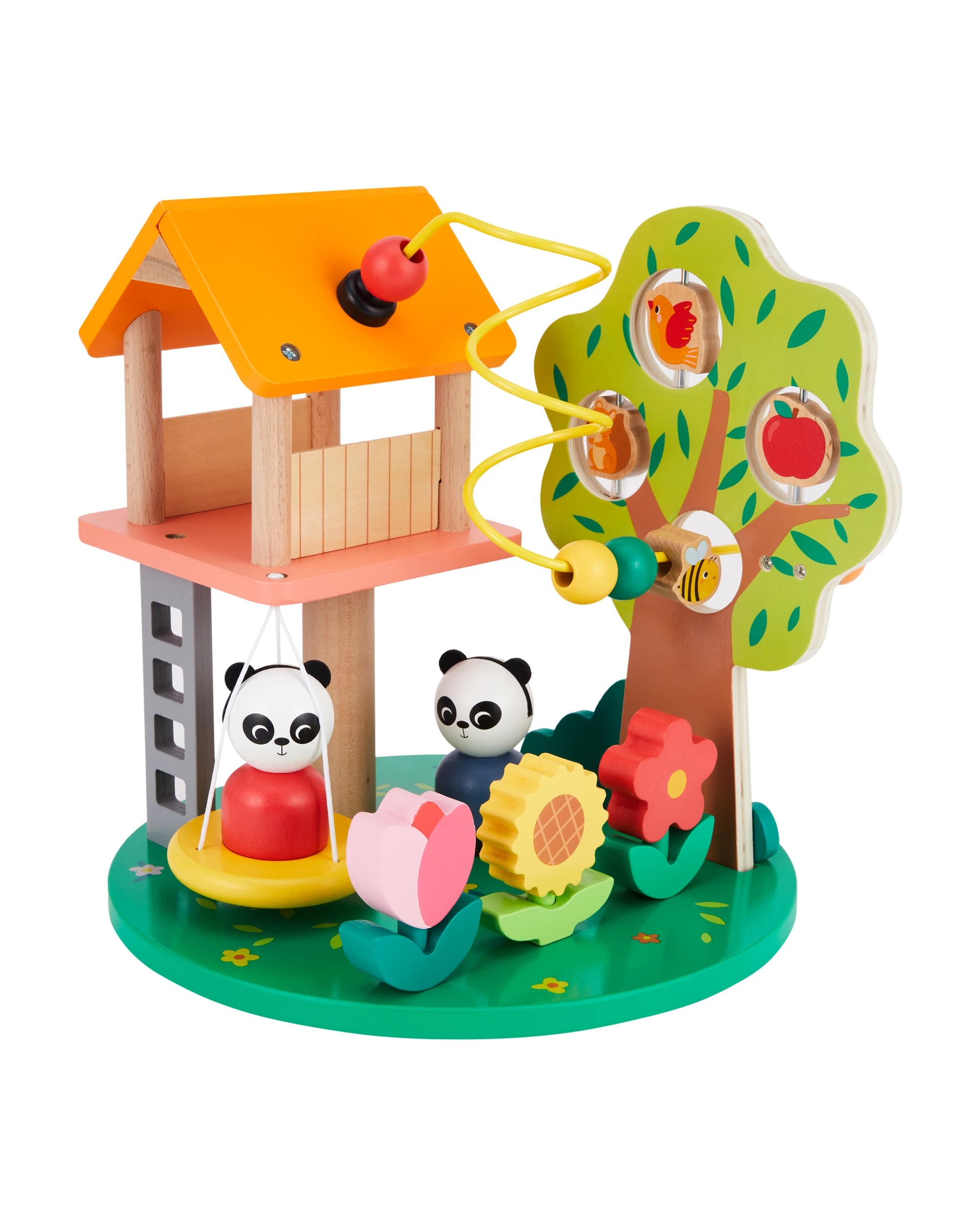 2 Wooden Play Tree House Playset, 2 of 9