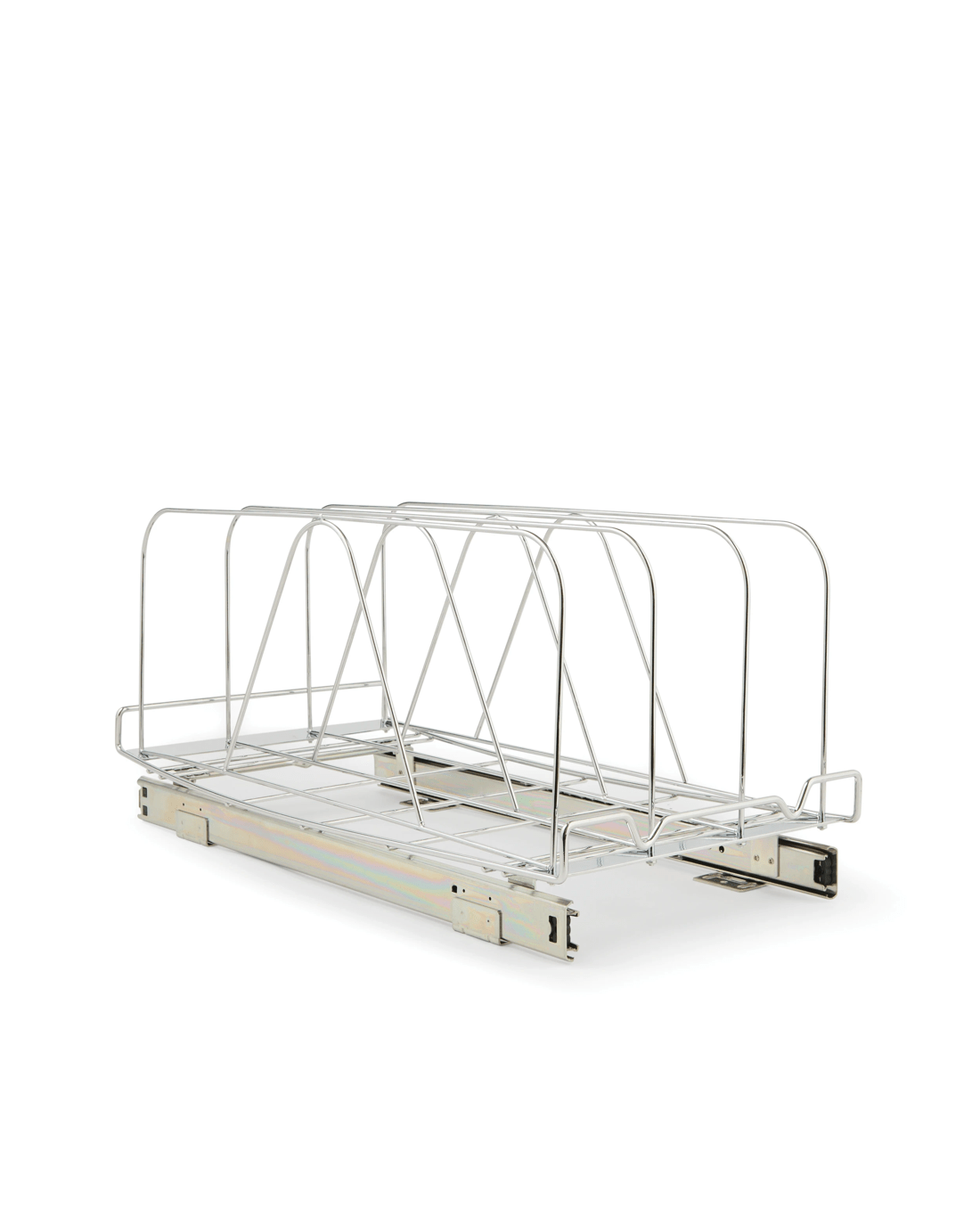 3 Chrome Pull-out Drawer Sliding Organiser, 3 of 10