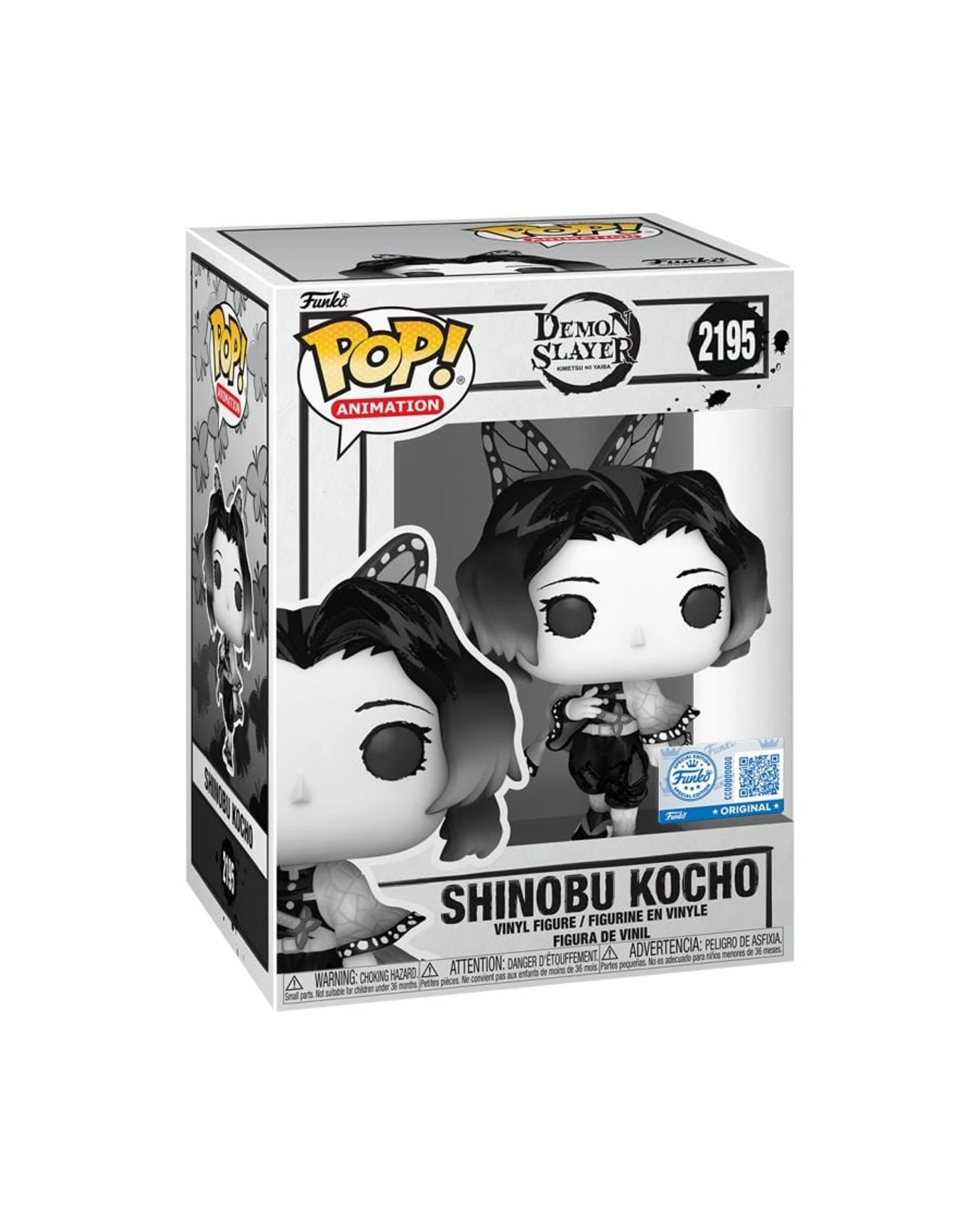 3 Demon Slayer Shinobu Kocho - Sumi-ink -  Funko POP! Vinyl, 3 of 3