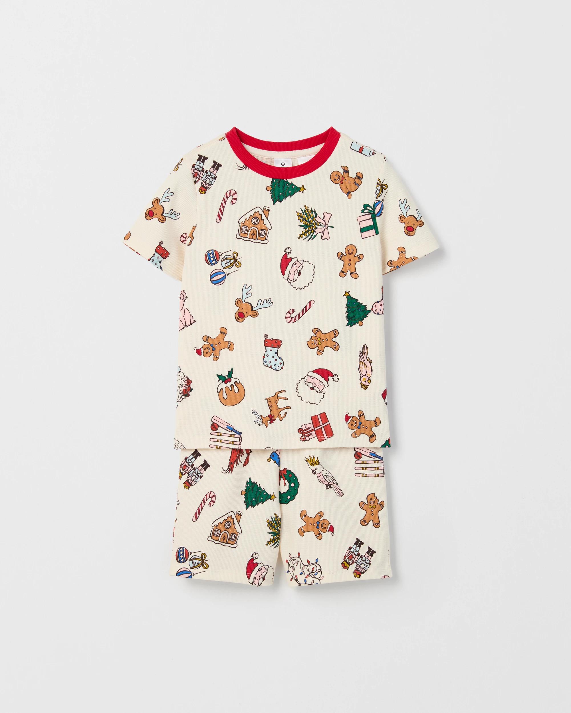 5 Target Kids Family Matching Christmas Australian Cotton Younger Kids Pyjama Set - Christmas Icons CHRISTMAS ICONS, 5 of 9