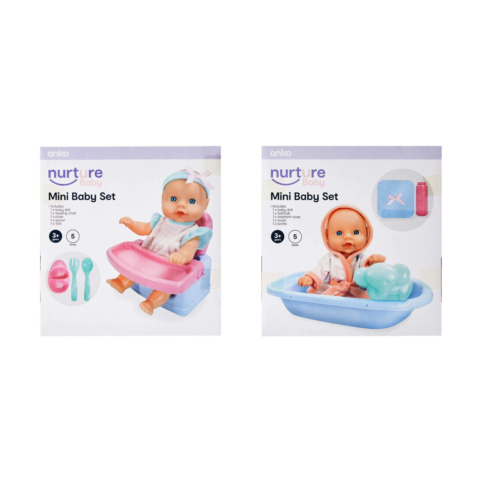 7 5 Piece Nurture Baby Mini Baby Set - Assorted, 7 of 7