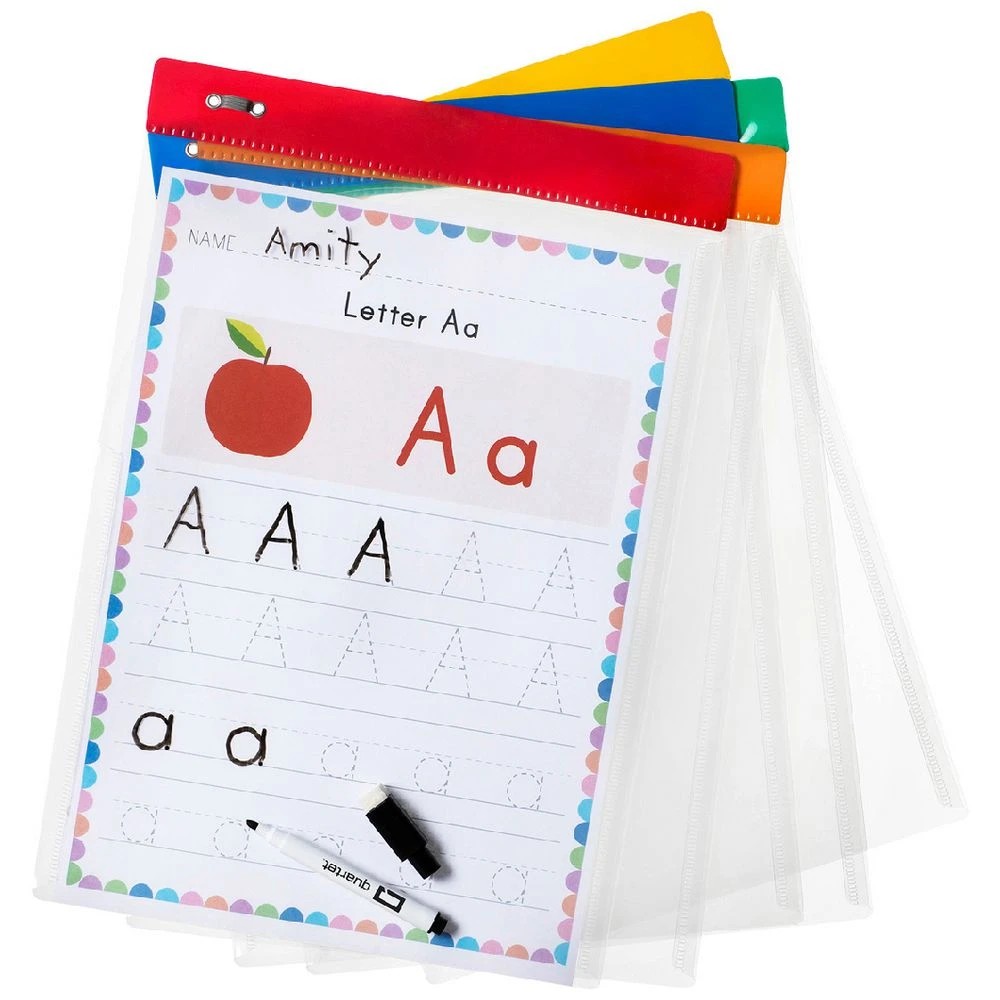 1 Quartet Flex Pockets A4 10 Pack, 1 of 1