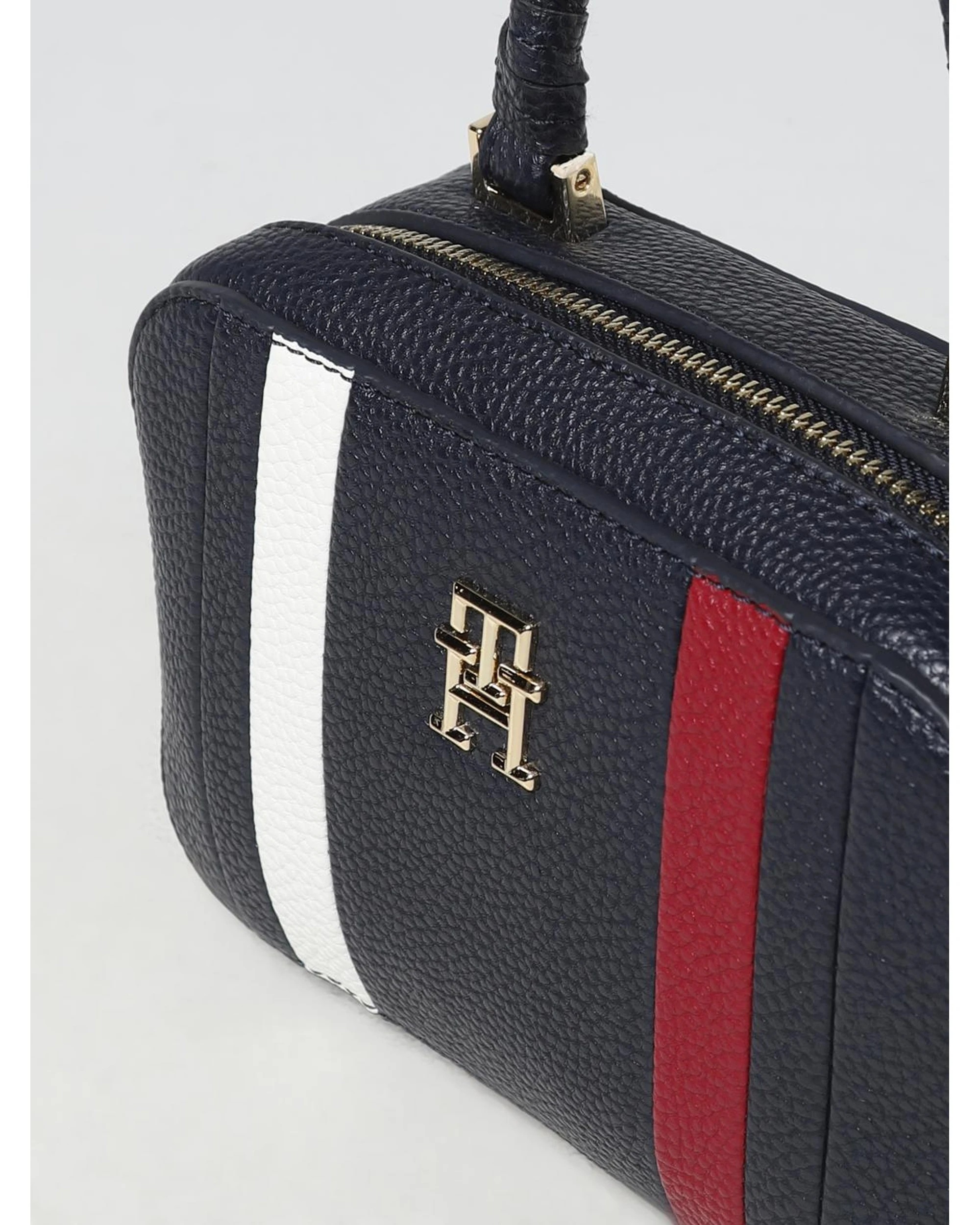 3 Tommy Hilfiger TH Emblem Crossbody Camera Bag Polyurethane - One Size - Black, 3 of 3