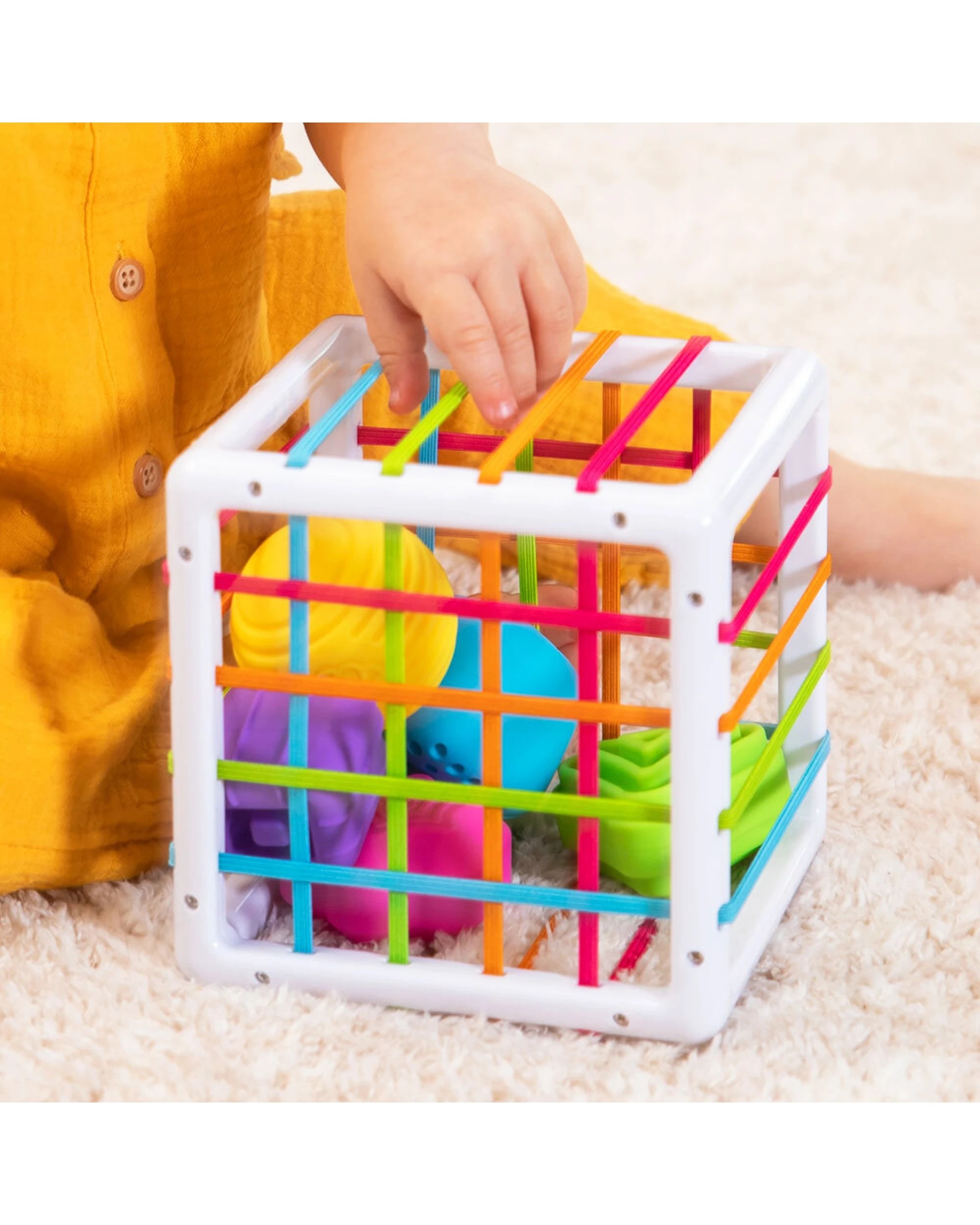 6 Fat Brain Toy Co InnyBin Block Shape Toy Innovative Sensory Exploration - Multi, 6 of 8