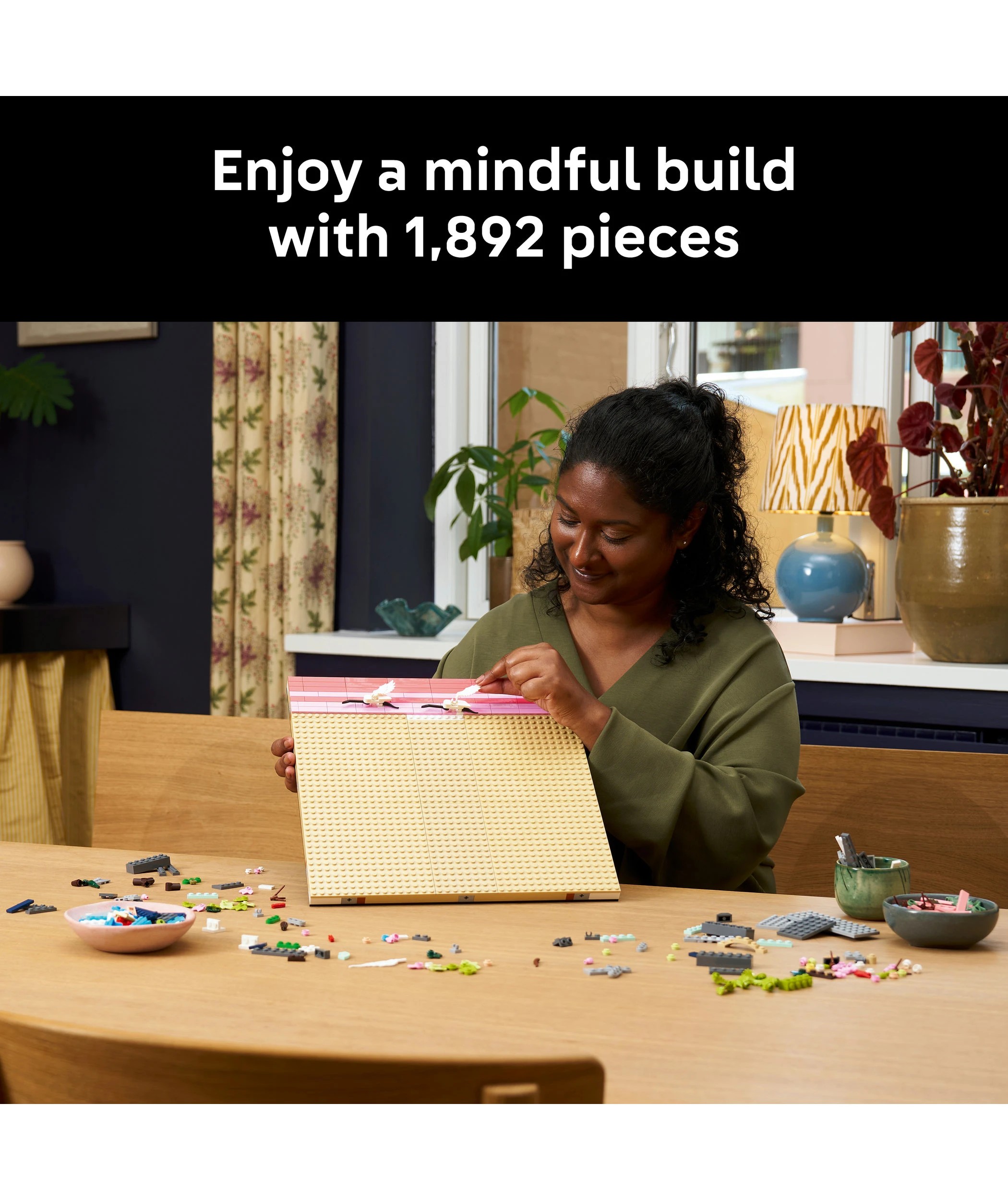 4 LEGO ART Japanese Cherry Blossom Landscape 31218, 4 of 10