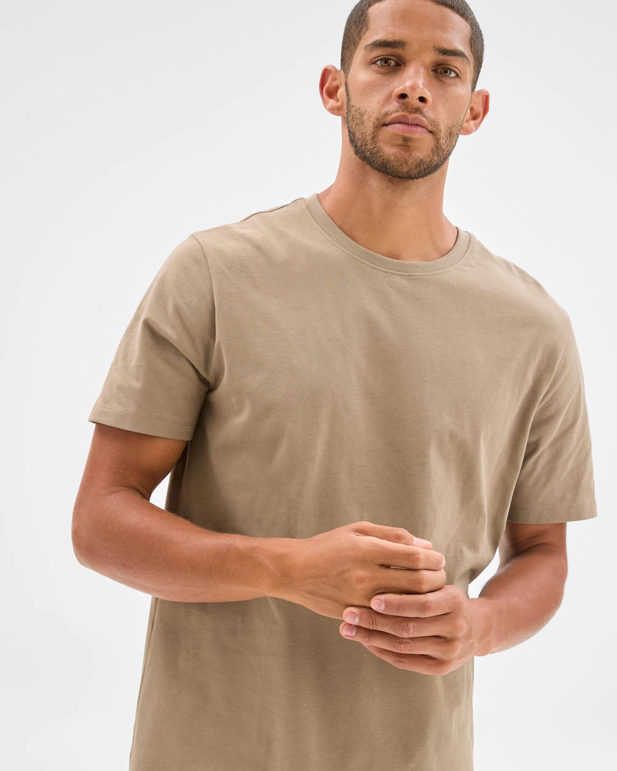 3 Target Australian Cotton T-Shirt MUSHROOM, 3 of 6