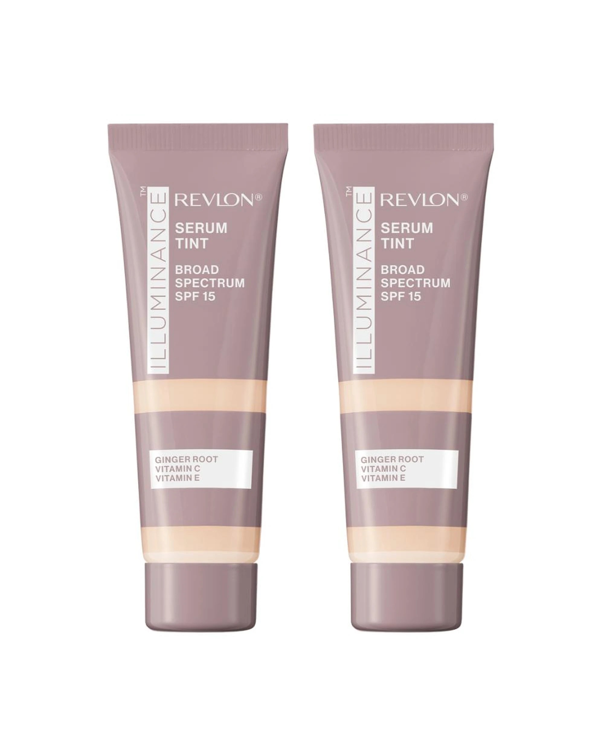 1 2 x Revlon Illuminance Tinted Serum 28mL - 117 Light Beige - Beige, 1 of 10