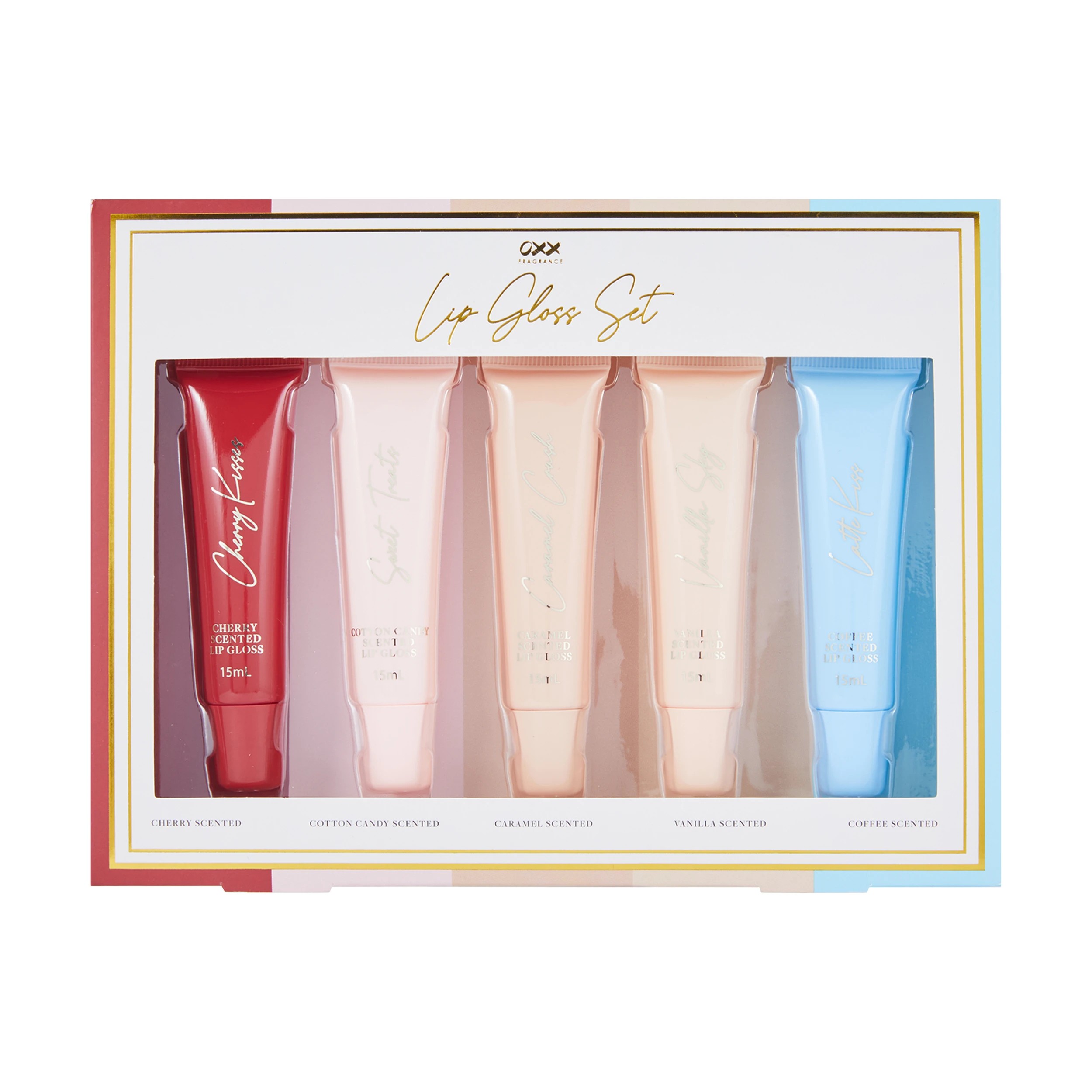 1 OXX Fragrance 5 Piece Lip Gloss Set, 1 of 5
