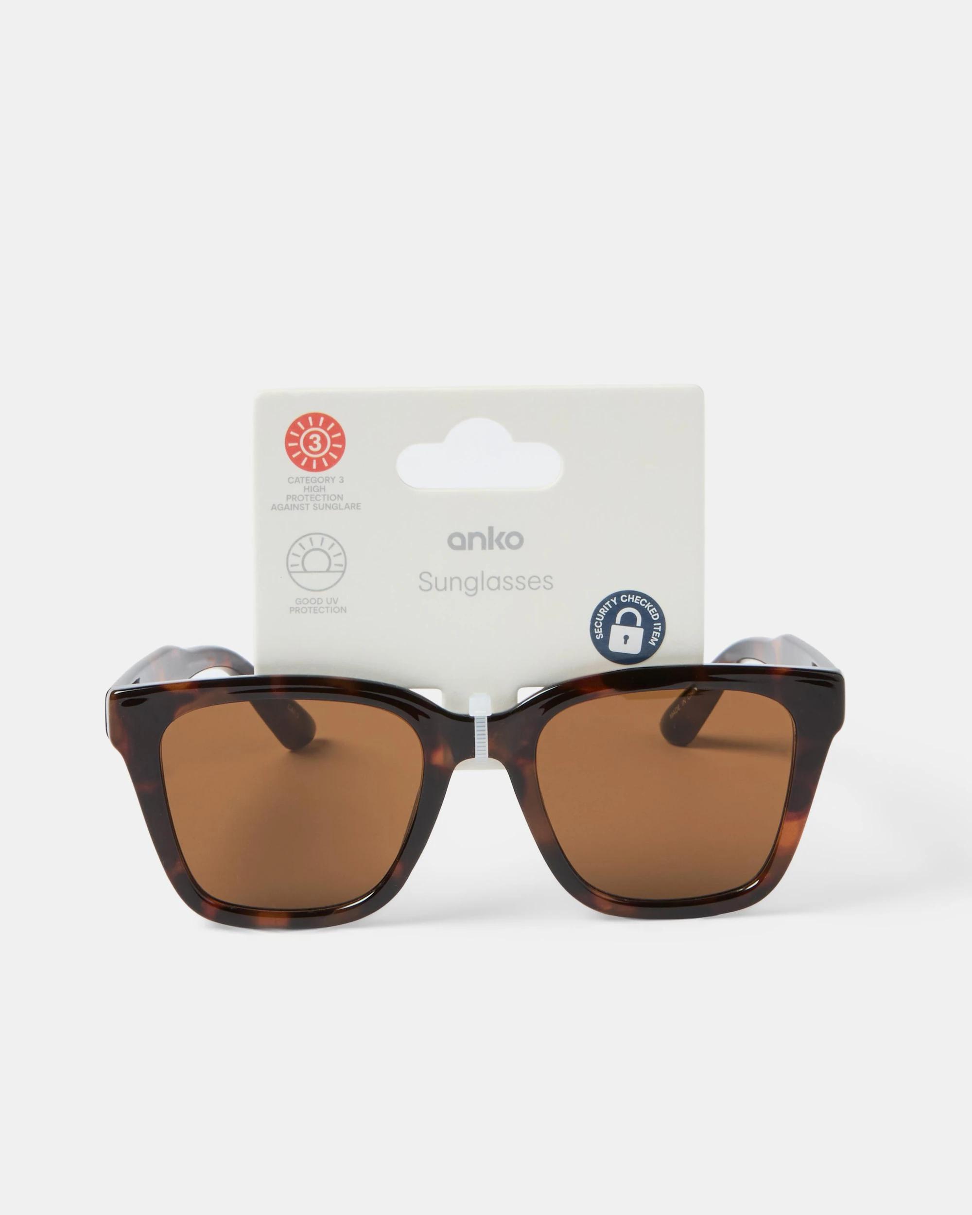 5 Womens Fashion D Frame Sunglasses Tort, 5 of 5