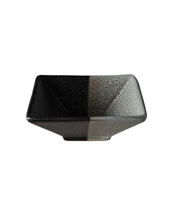 Maxwell & Williams Caviar Umi Square Sauce Bowl 8x3cm Porcelain Dinnerware - Black