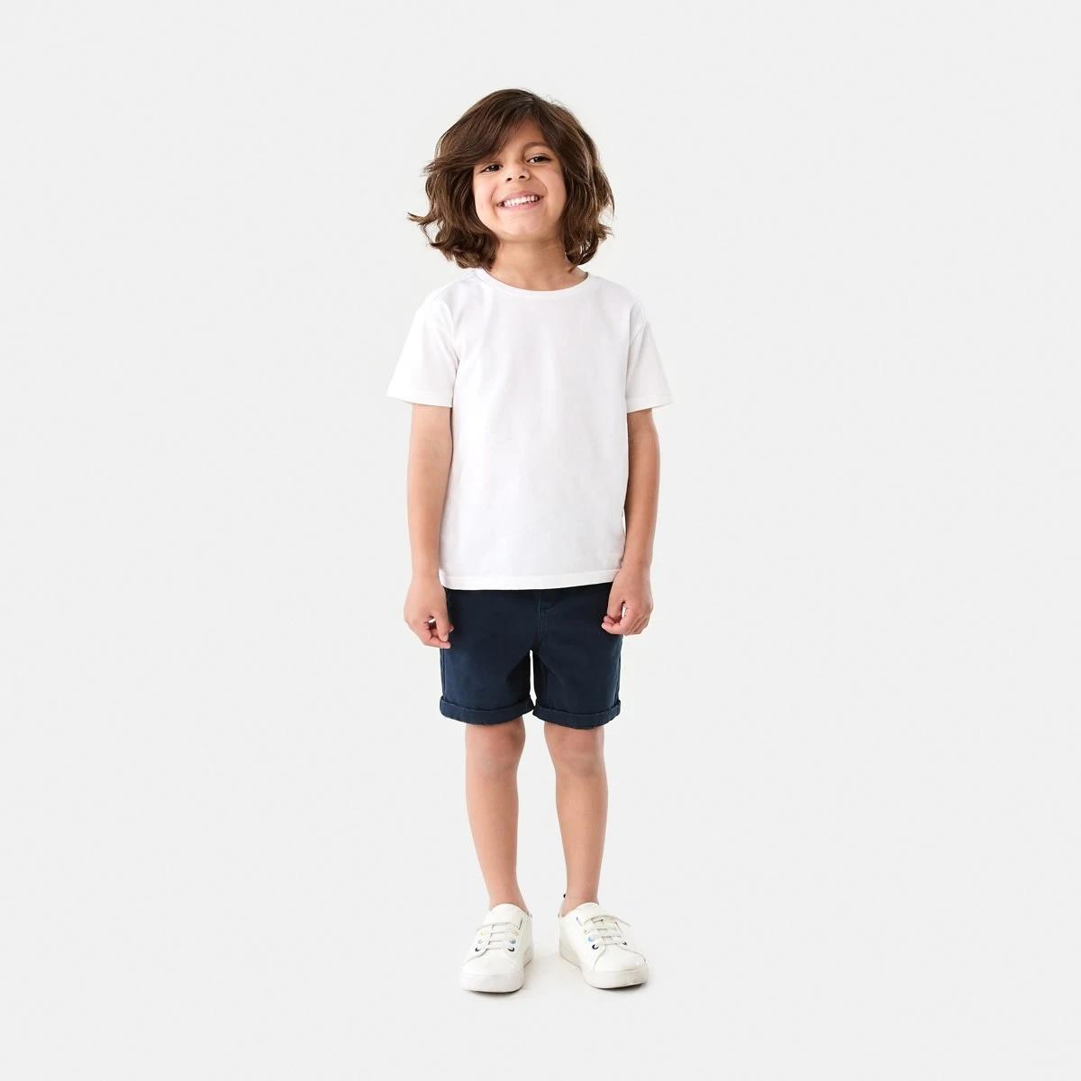 5 Pull On Chino Shorts DRESS BLUE, 5 of 6