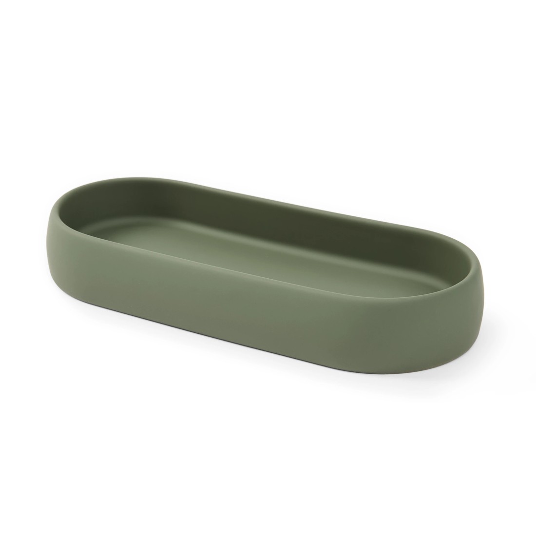 4 Bathroom Accessory Set - Green, 4 of 10