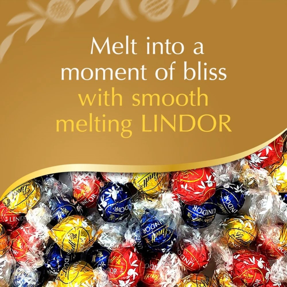 3 Lindt LINDOR Wreath Tin 184g, 3 of 4