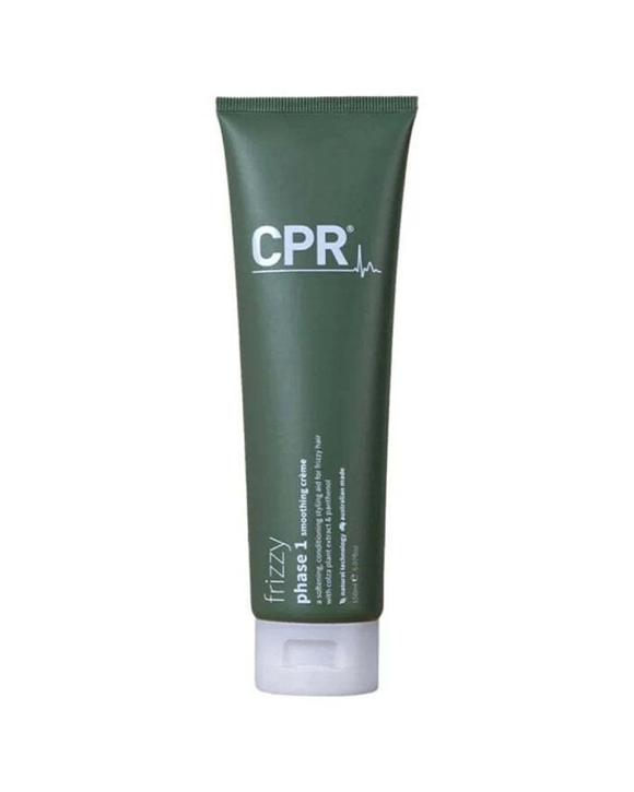 CPR Hair Frizzy Phase 1 Smoothing Creme Treatment Hydrates Smooths Controls Frizz 150ml - Green