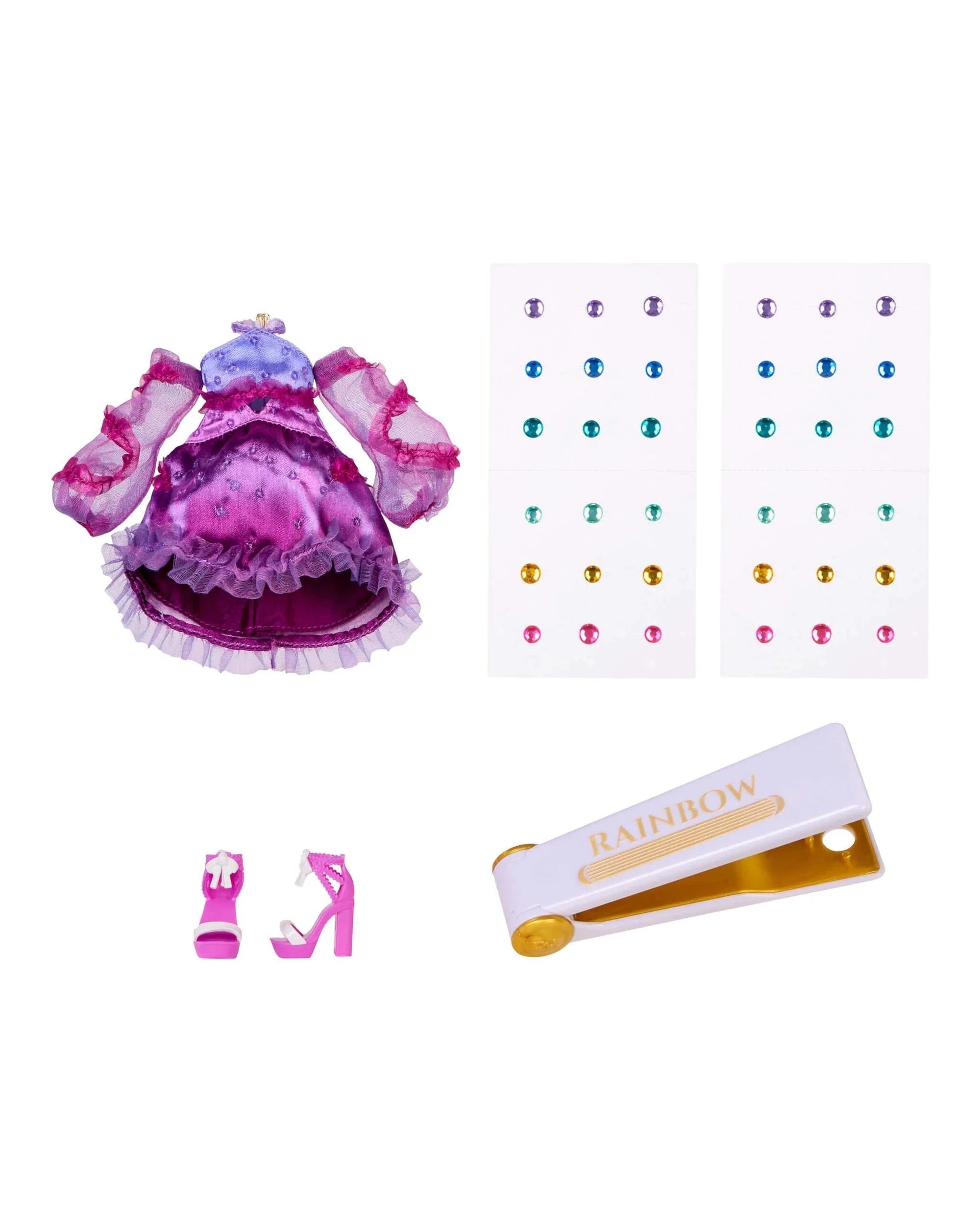 5 Rainbow High Be Dazzling Noemie Violette Fashion Doll - Purple, 5 of 7