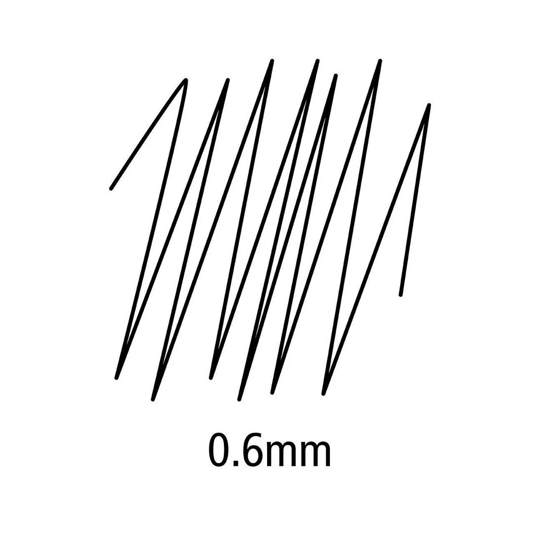 3 Staedtler Lumocolor 318 Permanent Marker Black, 3 of 5