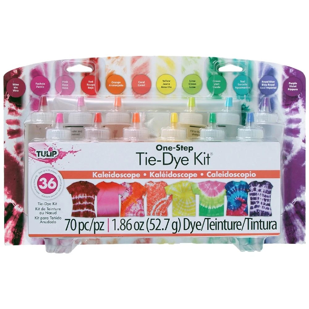 1 Tulip One Step 12 Colour Tie Dye Kit Kaleidoscope, 1 of 1