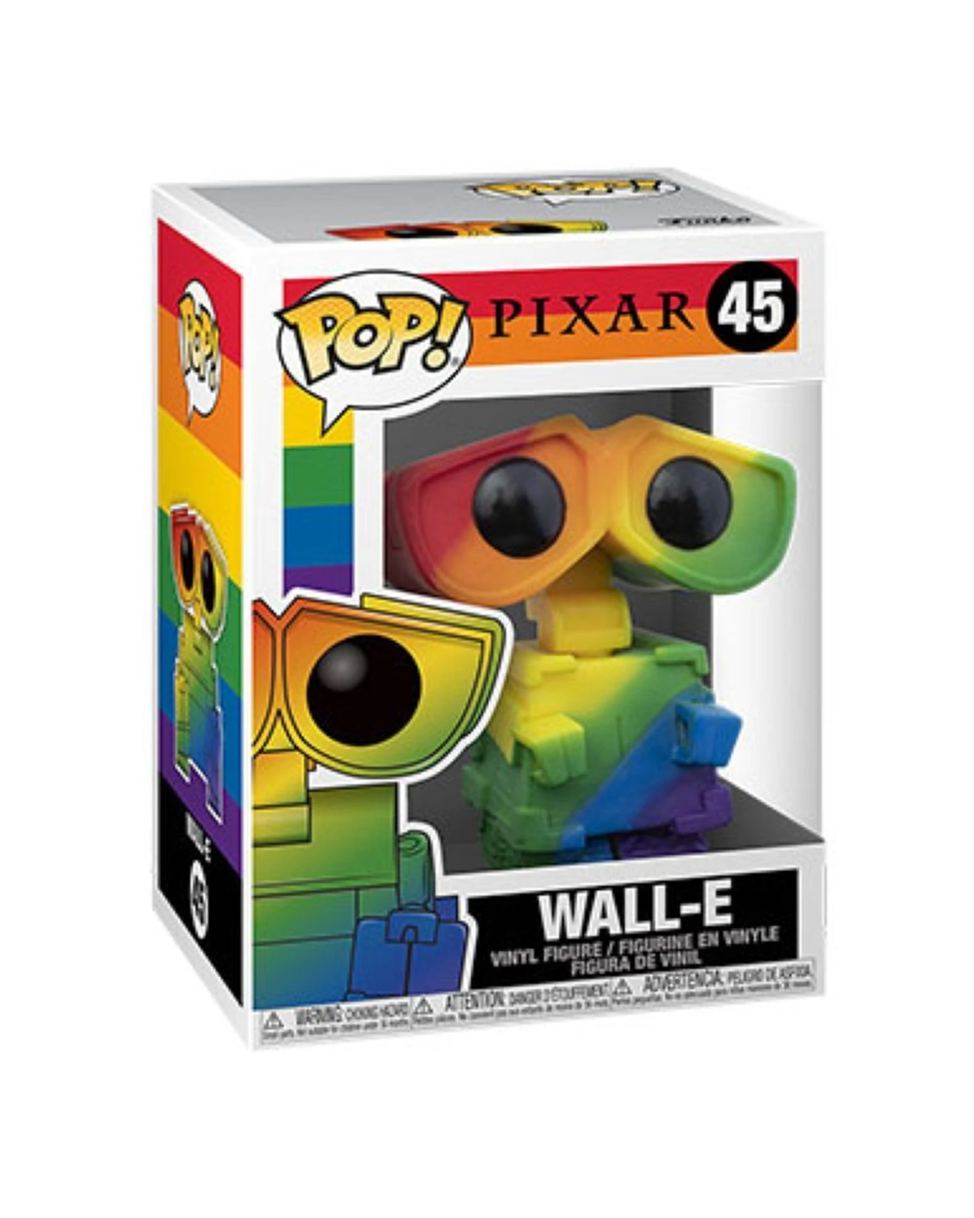 2 Pop Vinyl Figurine Pixar - Wall-E Collectible 10cm Vinyl Figure Window Box - Multi, 2 of 3